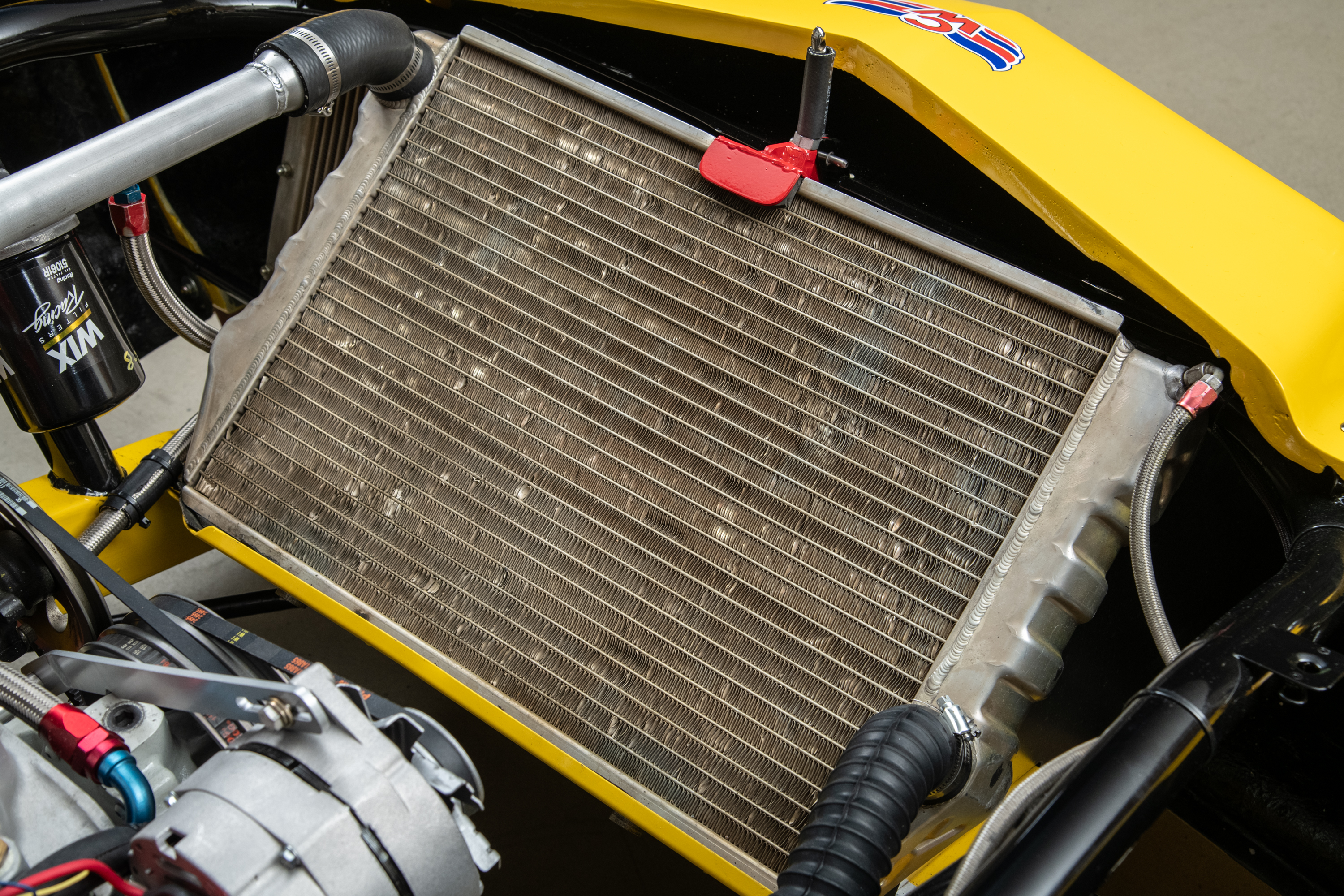 1981 Chevrolet Camaro Trans Am Race Car , YELLOW, VIN RBP 8124