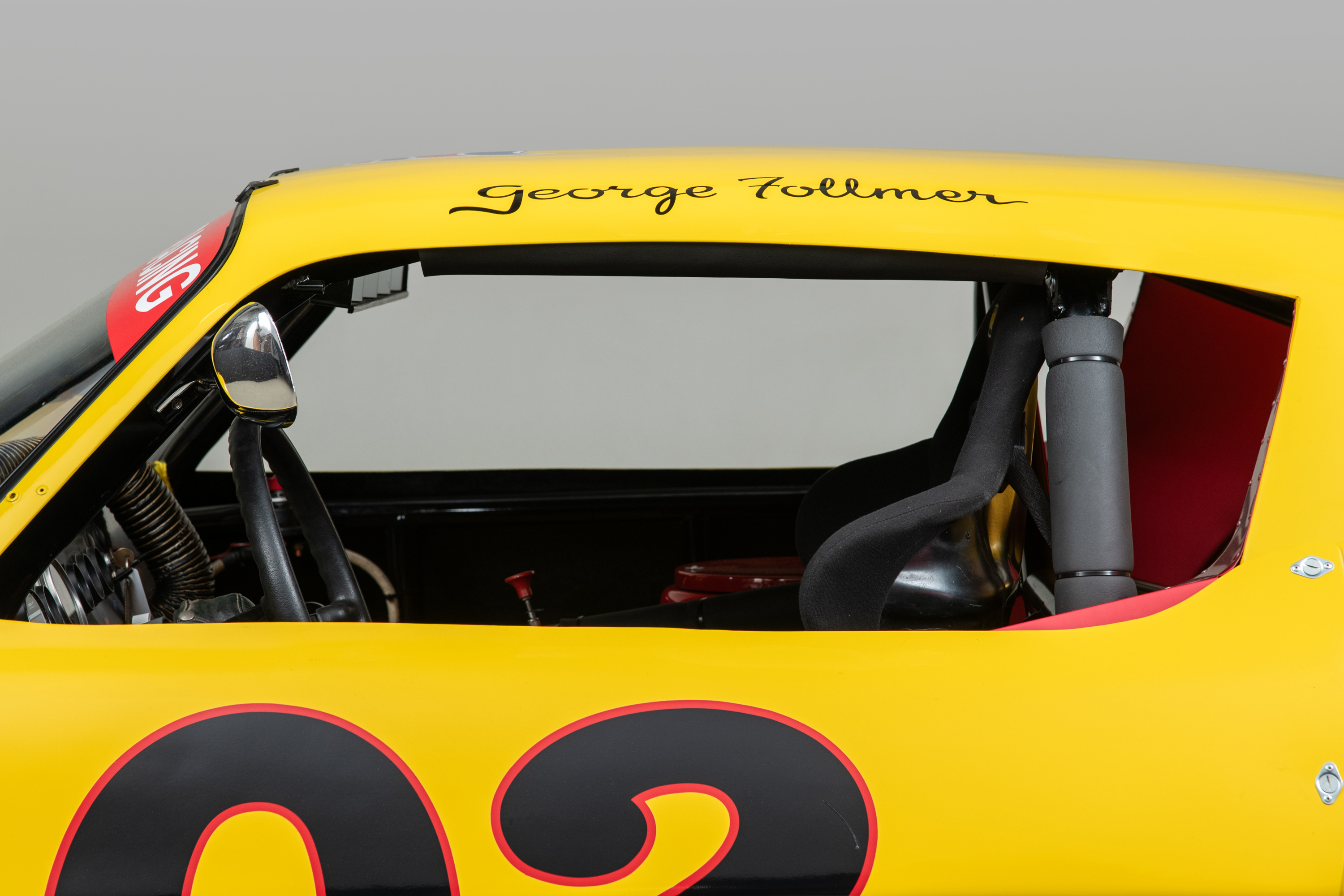 1981 Chevrolet Camaro Trans Am Race Car , YELLOW, VIN RBP 8124