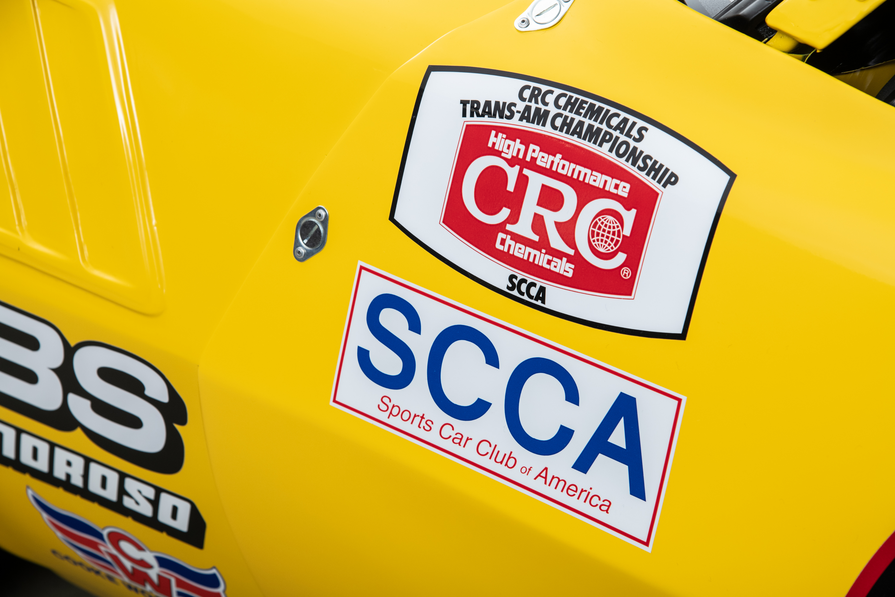 1981 Chevrolet Camaro Trans Am Race Car , YELLOW, VIN RBP 8124