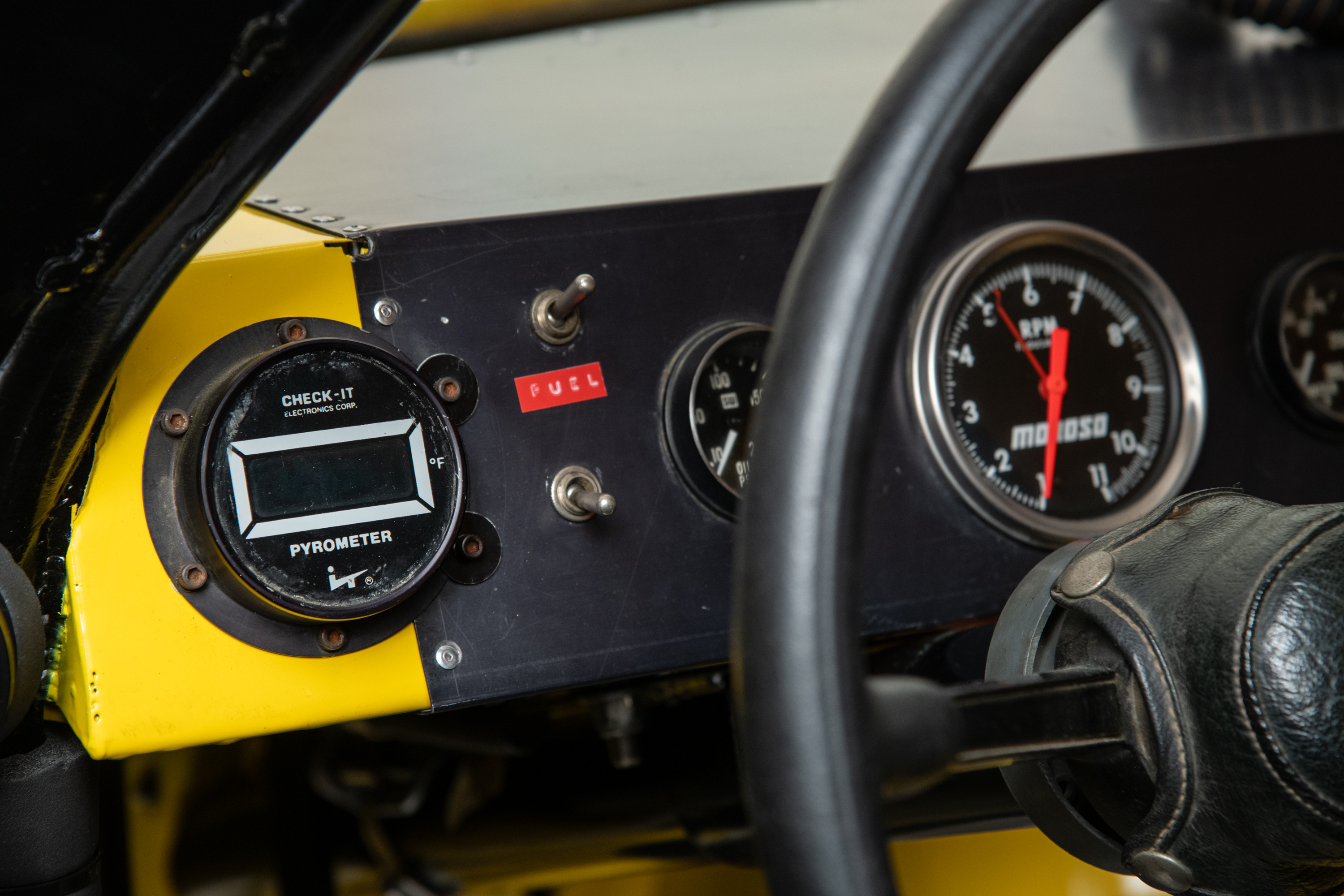 1981 Chevrolet Camaro Trans Am Race Car , YELLOW, VIN RBP 8124