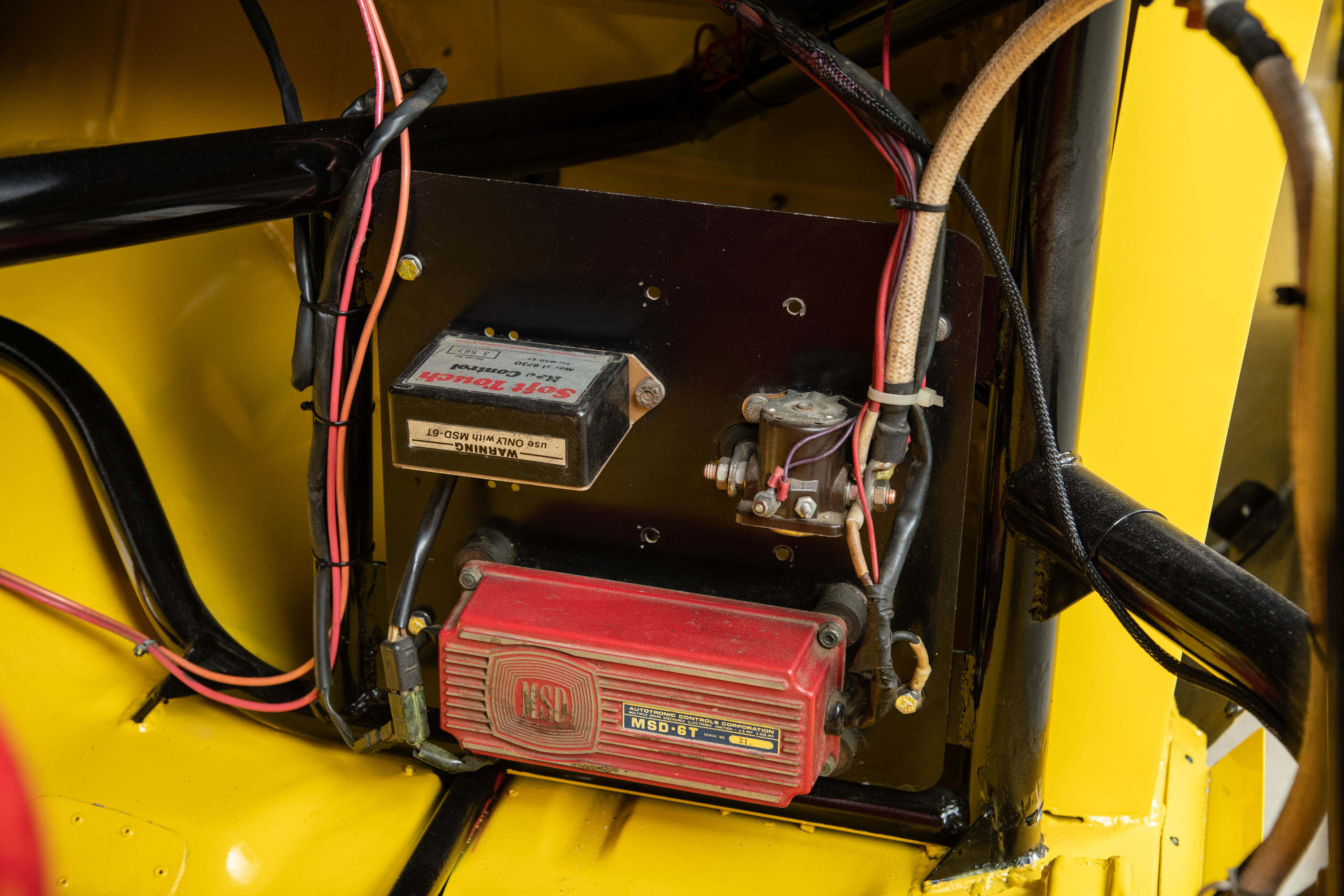 1981 Chevrolet Camaro Trans Am Race Car , YELLOW, VIN RBP 8124