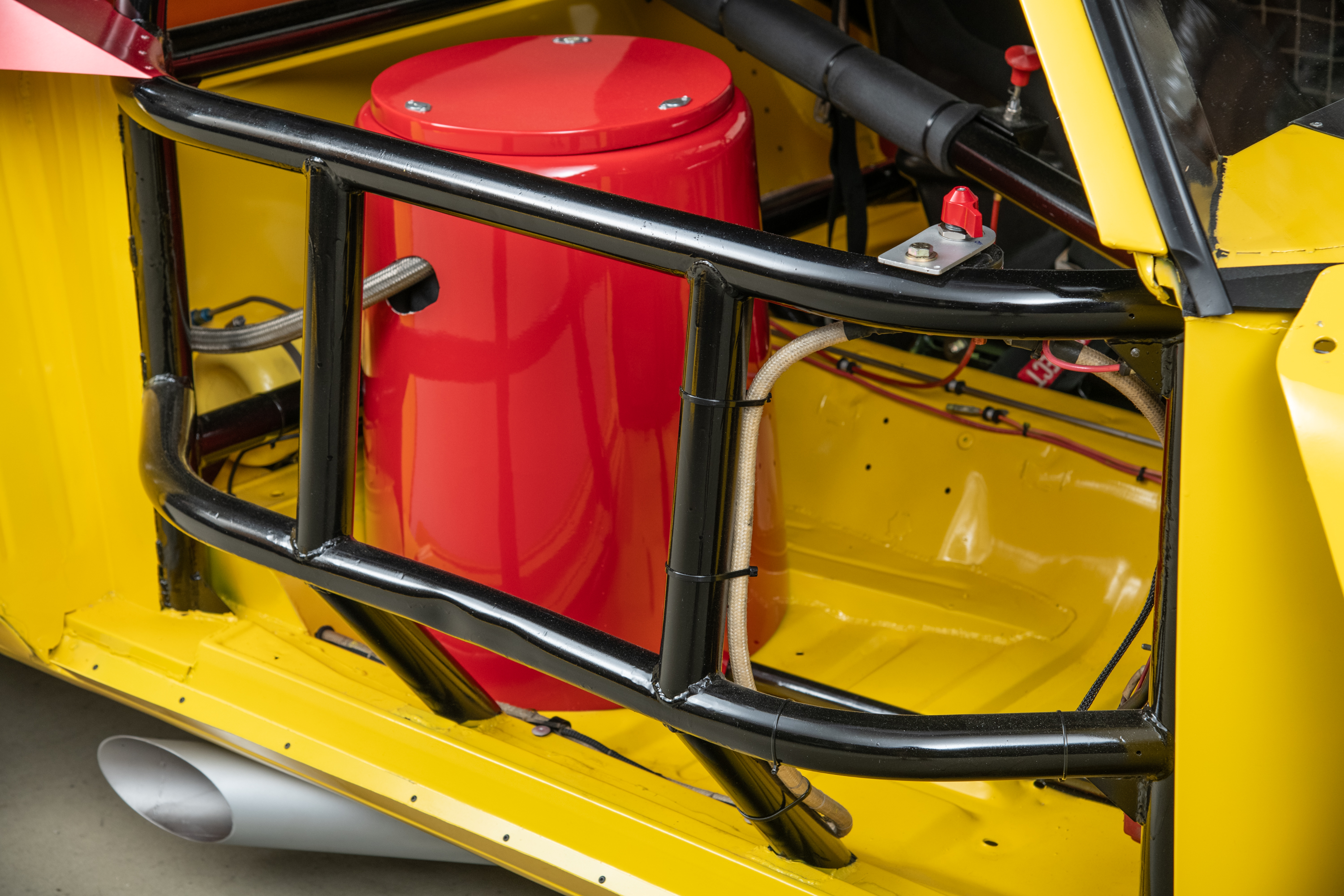 1981 Chevrolet Camaro Trans Am Race Car , YELLOW, VIN RBP 8124