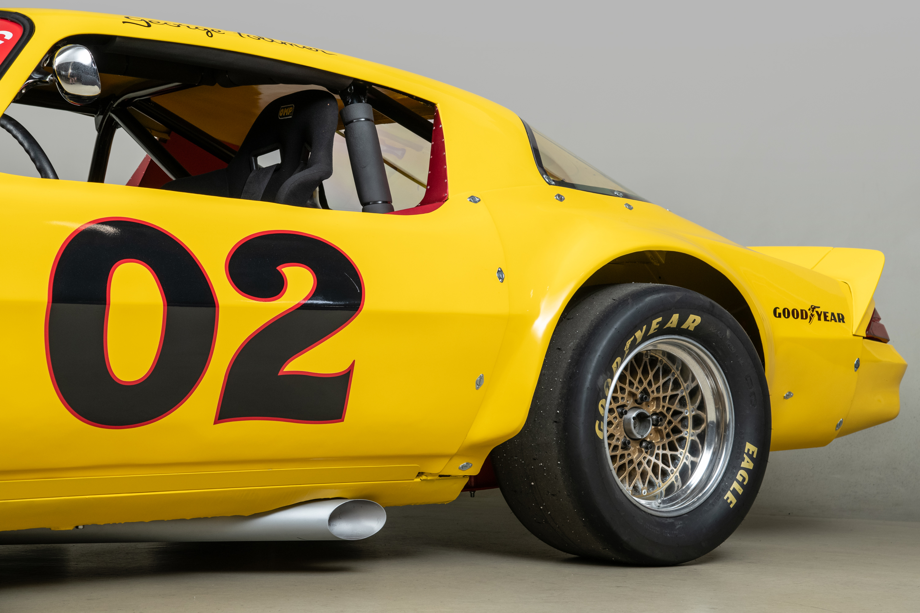 1981 Chevrolet Camaro Trans Am Race Car , YELLOW, VIN RBP 8124
