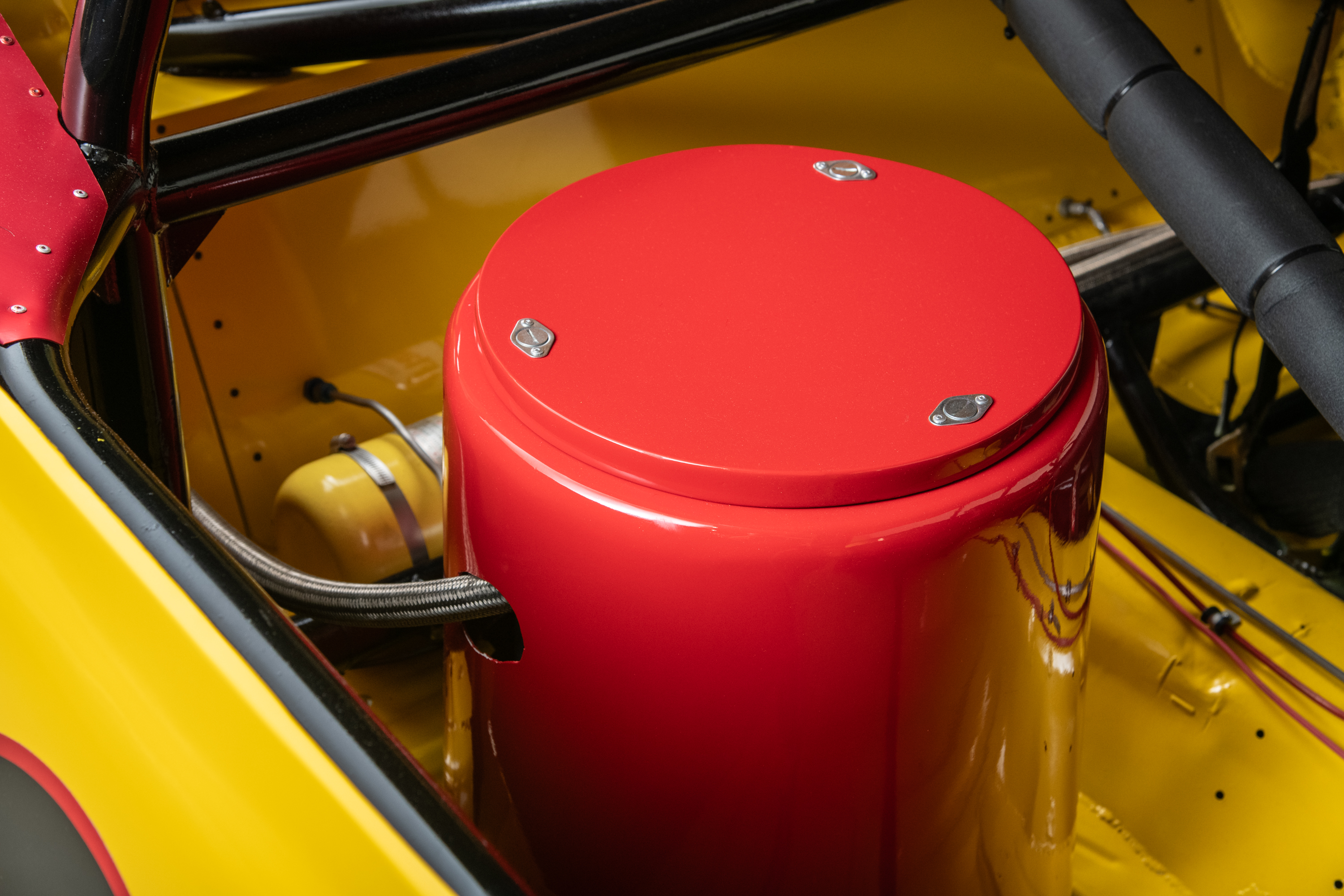 1981 Chevrolet Camaro Trans Am Race Car , YELLOW, VIN RBP 8124