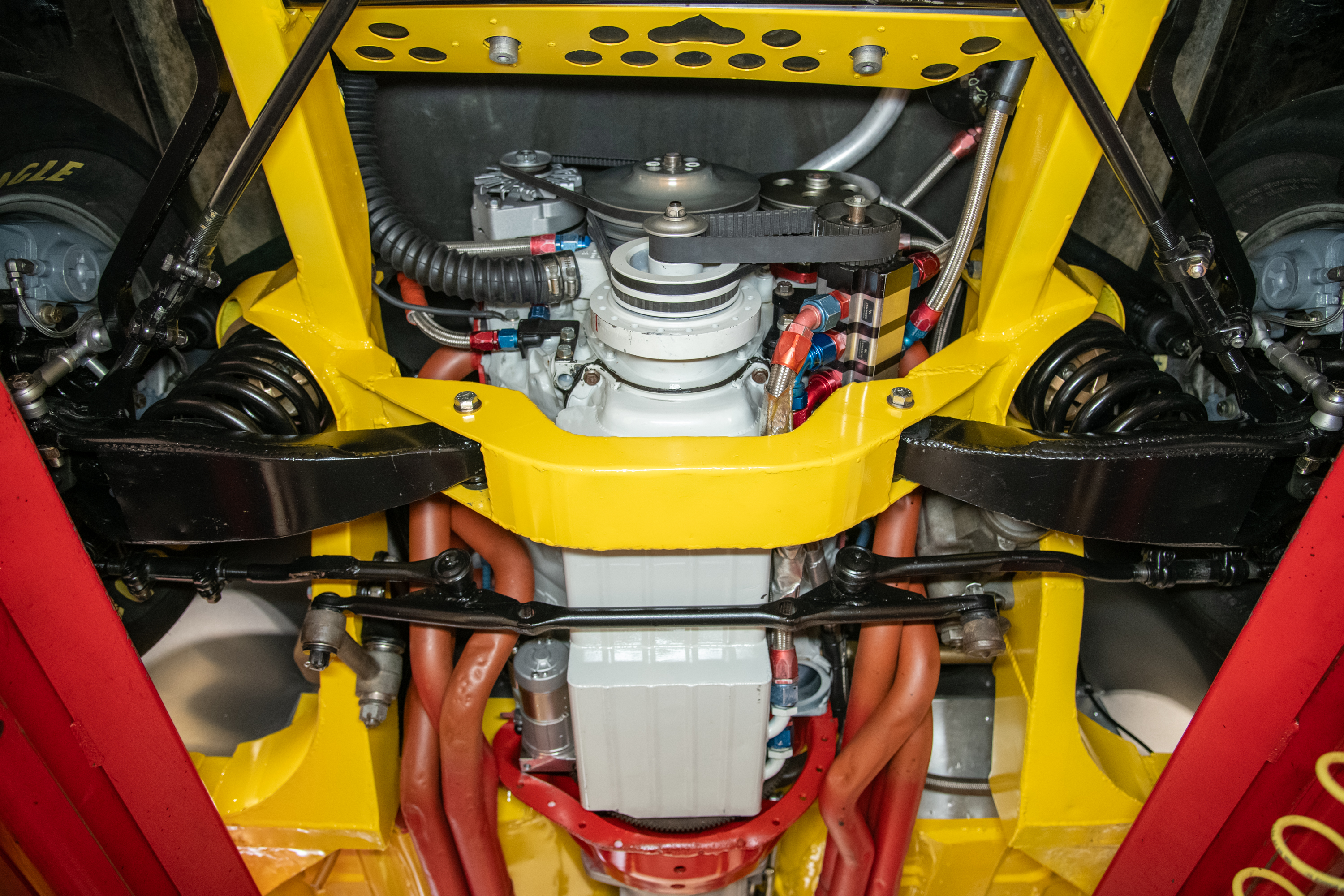 1981 Chevrolet Camaro Trans Am Race Car , YELLOW, VIN RBP 8124