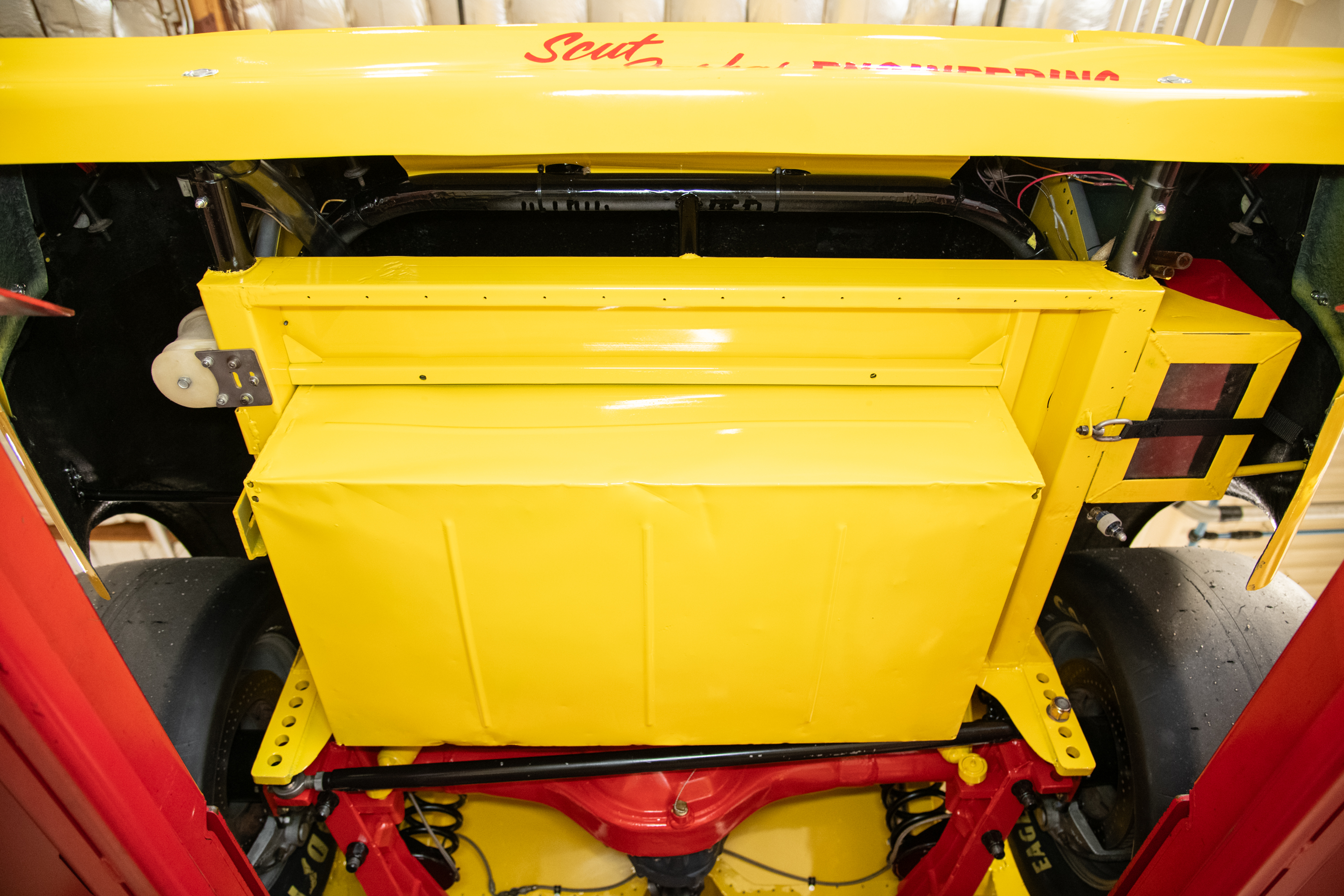 1981 Chevrolet Camaro Trans Am Race Car , YELLOW, VIN RBP 8124