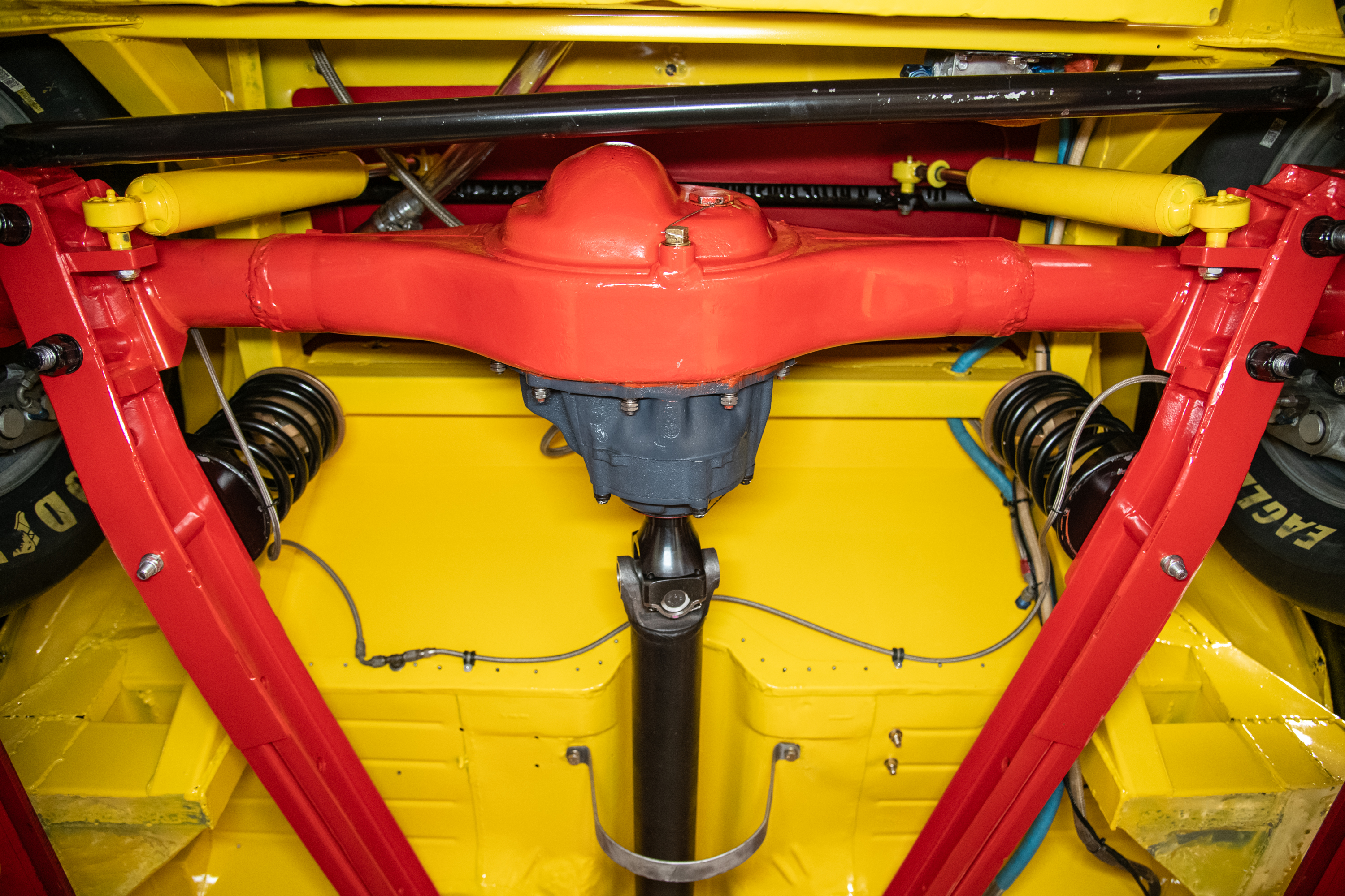 1981 Chevrolet Camaro Trans Am Race Car , YELLOW, VIN RBP 8124