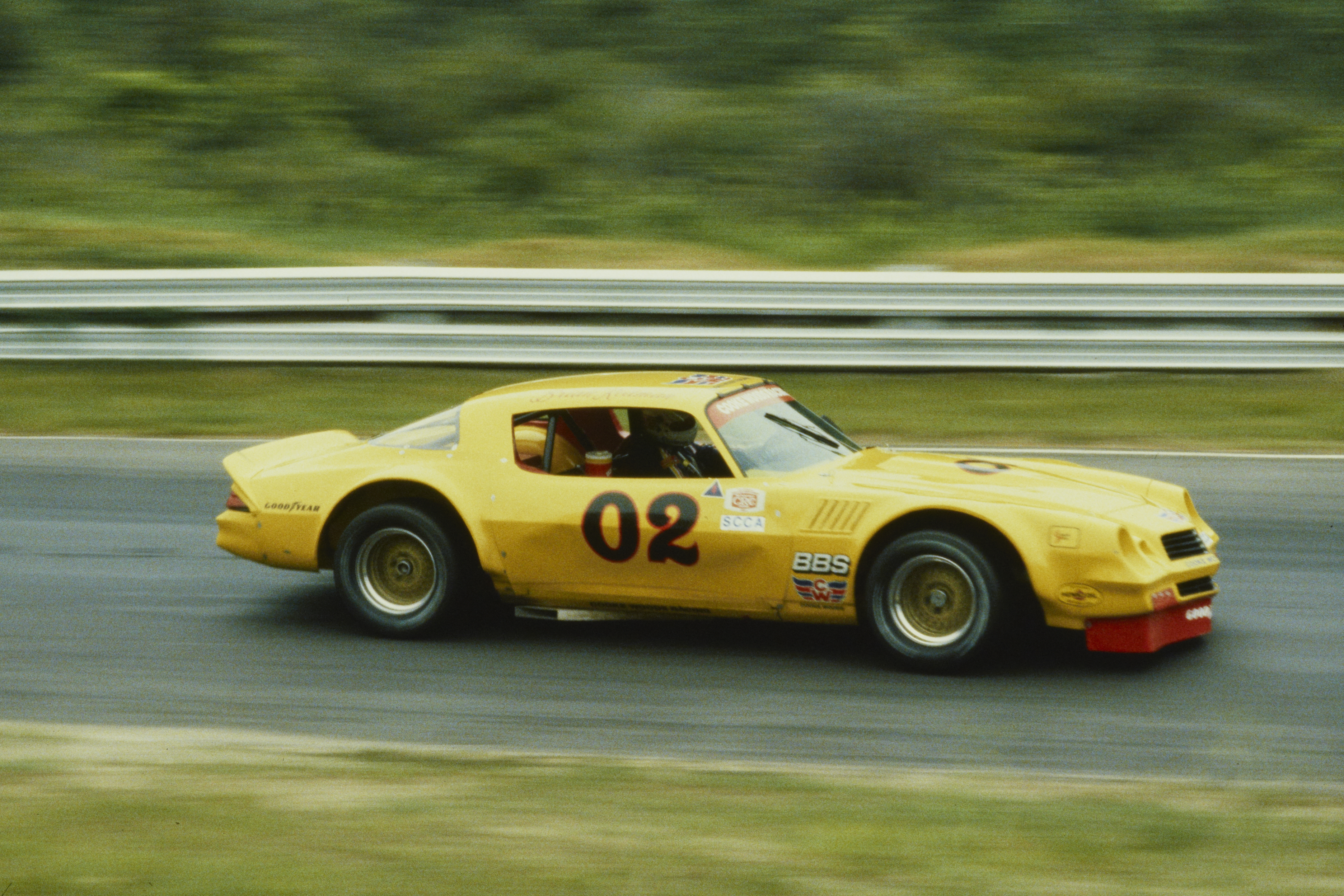 1981 Chevrolet Camaro Trans Am Race Car , YELLOW, VIN RBP 8124