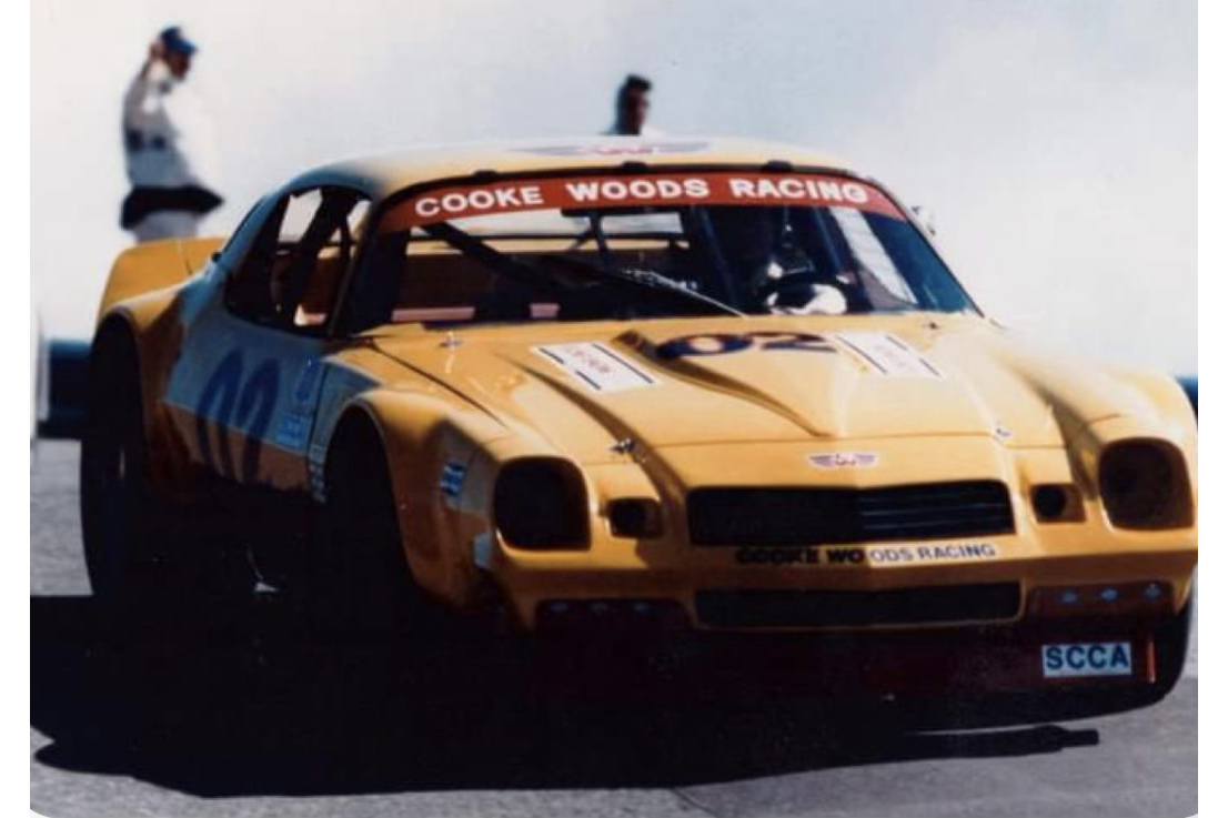1981 Chevrolet Camaro Trans Am Race Car , YELLOW, VIN RBP 8124