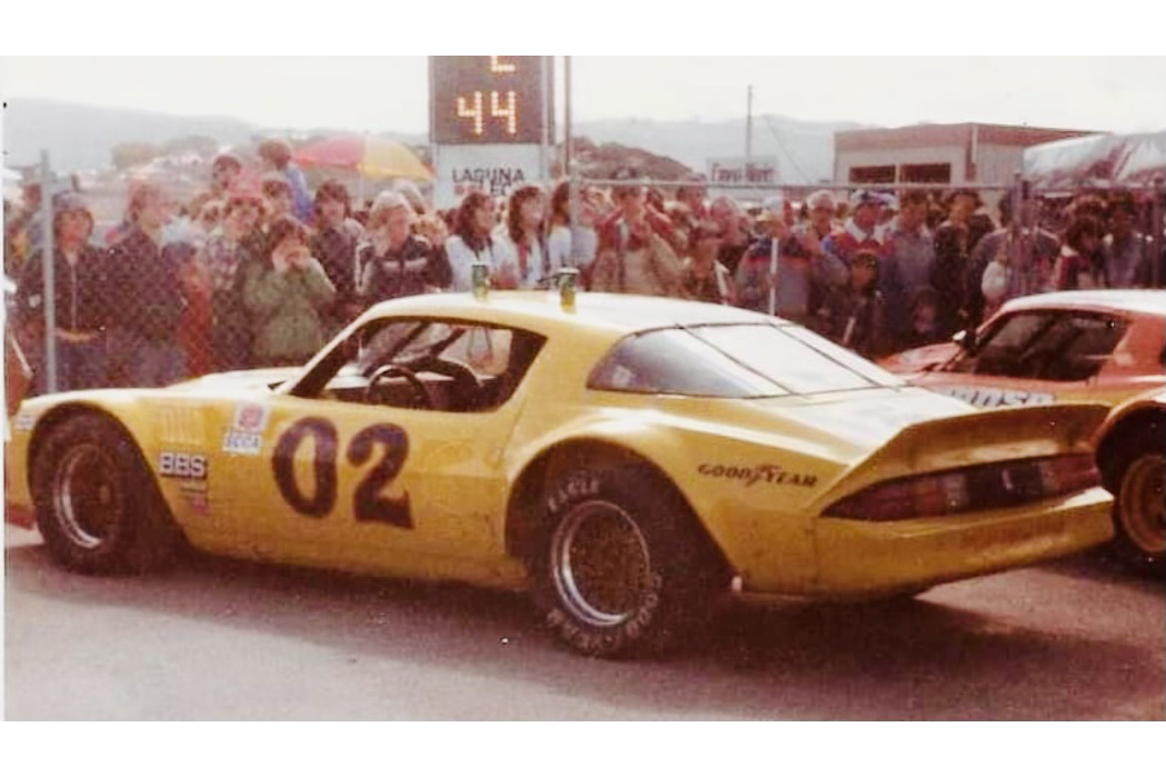 1981 Chevrolet Camaro Trans Am Race Car , YELLOW, VIN RBP 8124