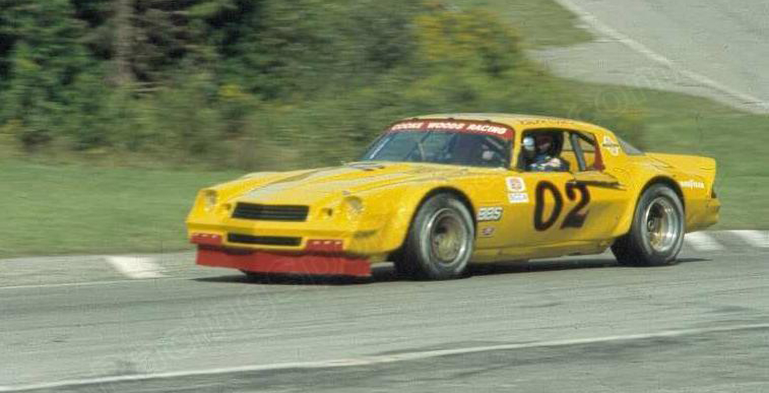 1981 Chevrolet Camaro Trans Am Race Car , YELLOW, VIN RBP 8124
