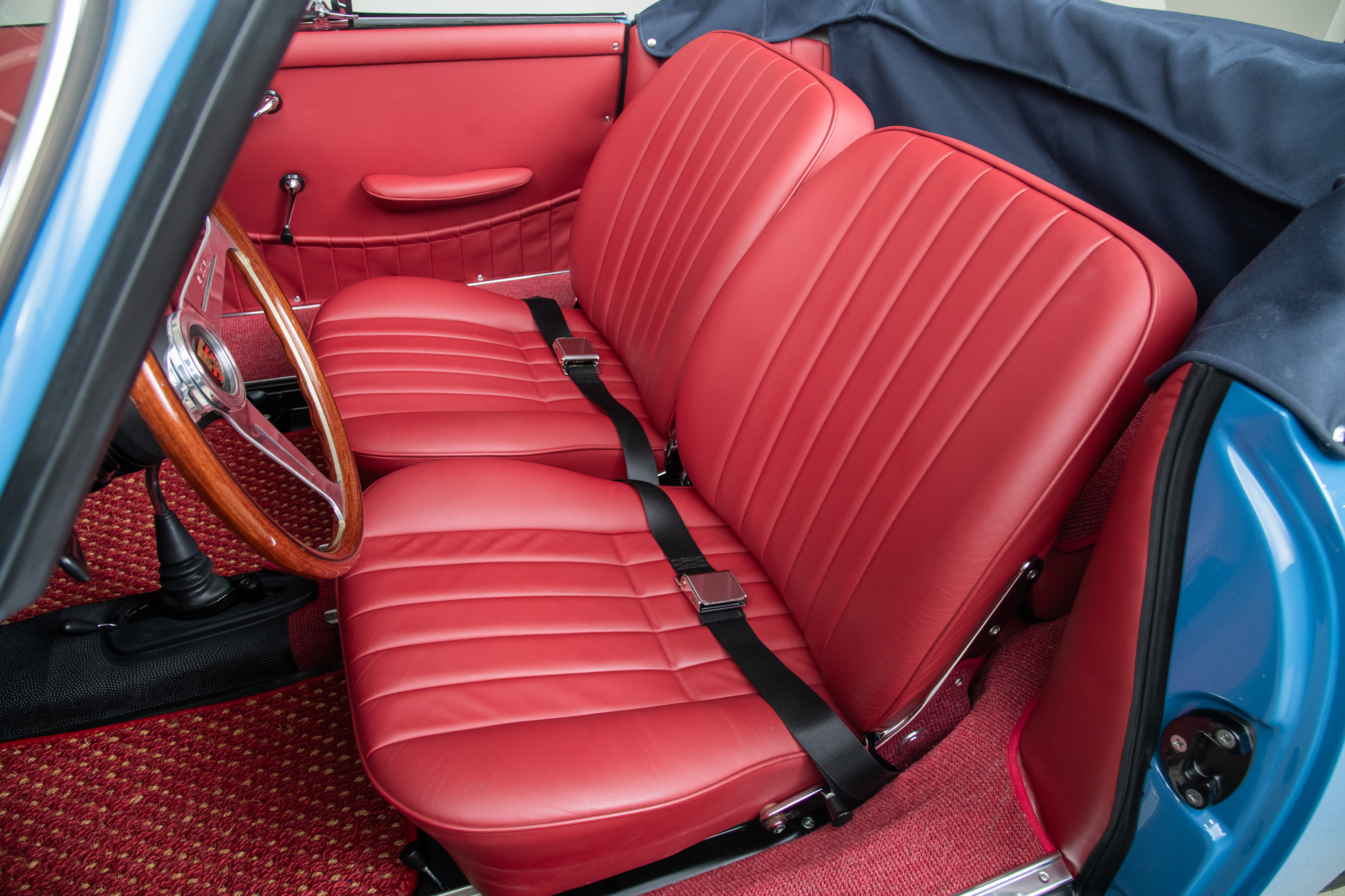 1964 Porsche 356C Cabriolet , SKY BLUE, VIN 160104, MILEAGE 1532