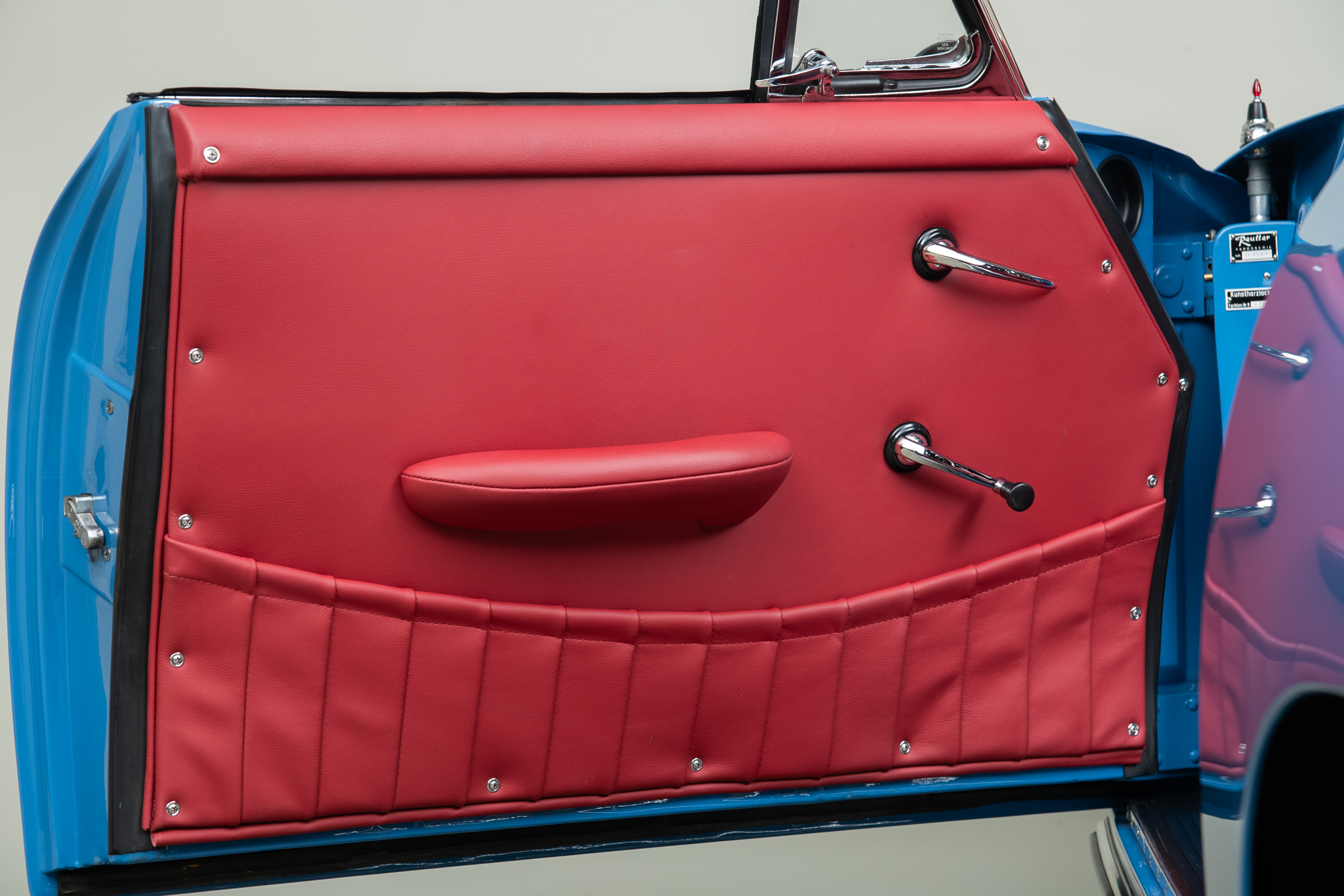 1964 Porsche 356C Cabriolet , SKY BLUE, VIN 160104, MILEAGE 1532