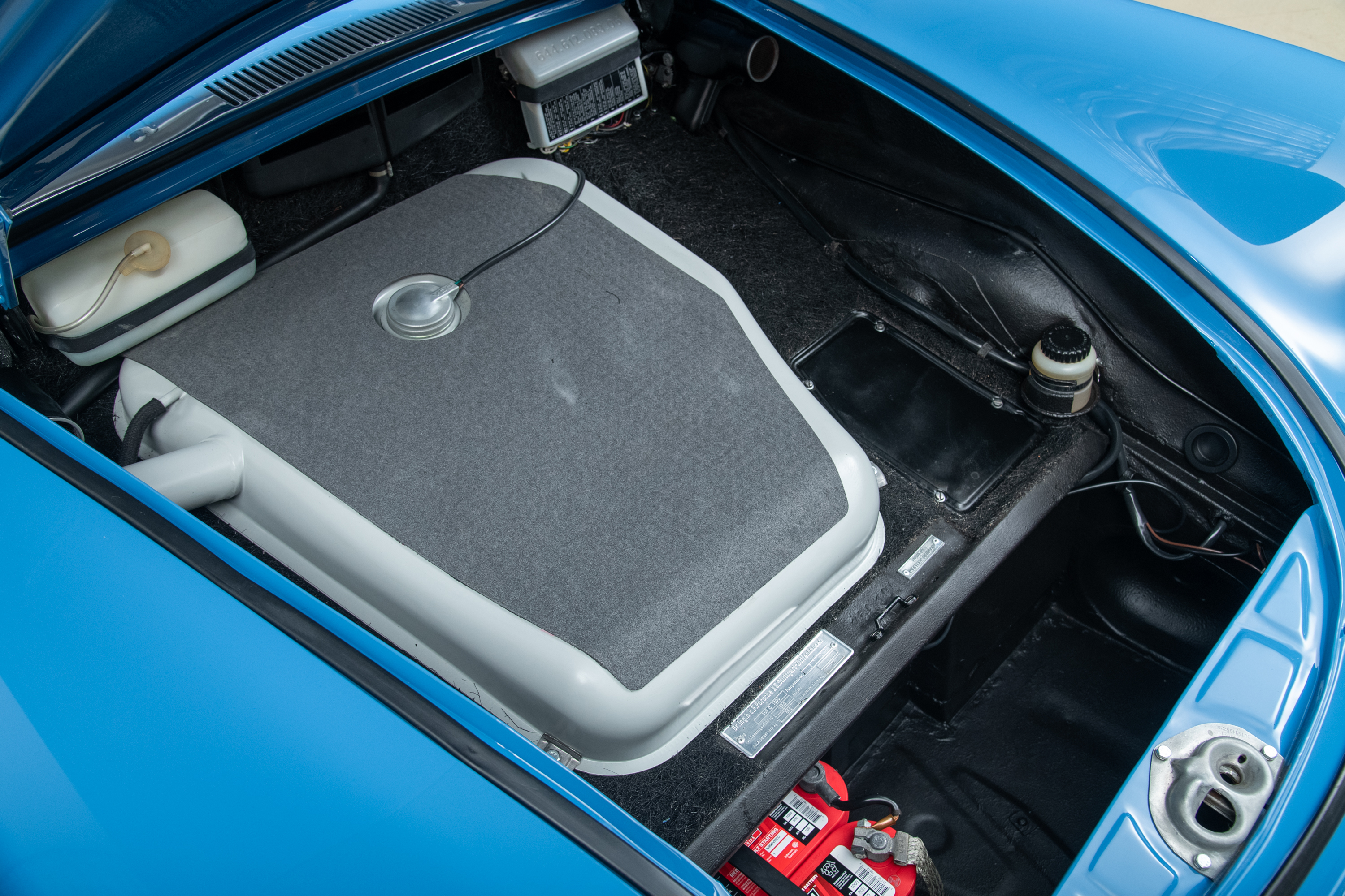 1964 Porsche 356C Cabriolet , SKY BLUE, VIN 160104, MILEAGE 1532