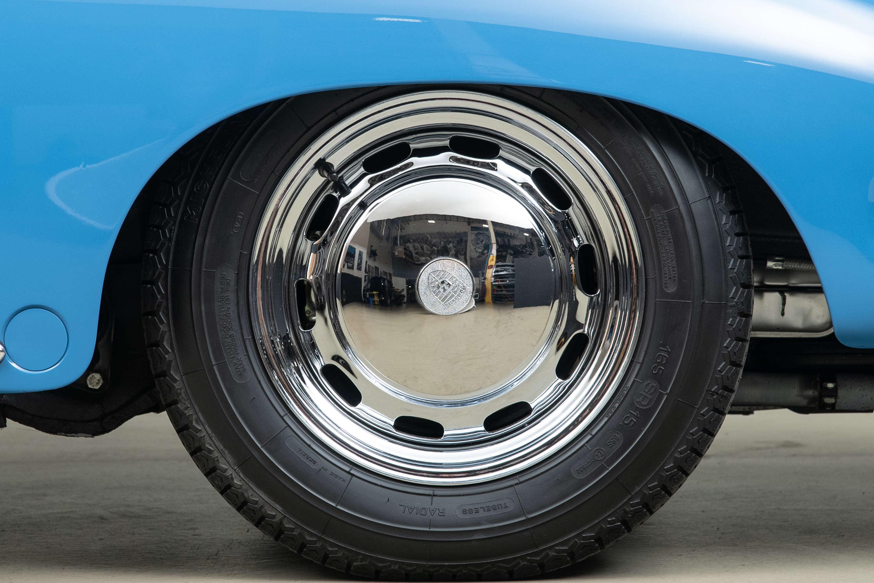 1964 Porsche 356C Cabriolet , SKY BLUE, VIN 160104, MILEAGE 1532