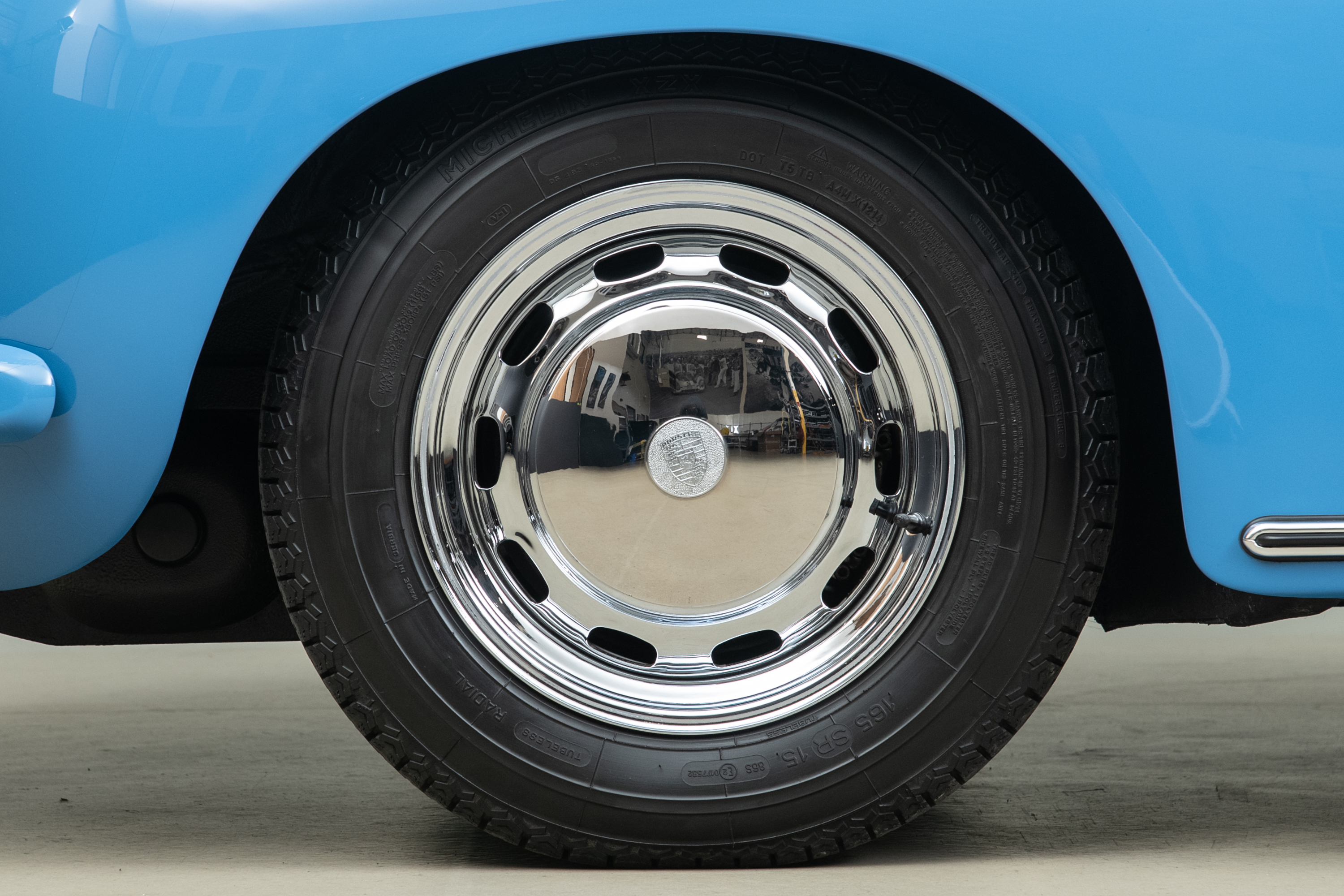 1964 Porsche 356C Cabriolet , SKY BLUE, VIN 160104, MILEAGE 1532