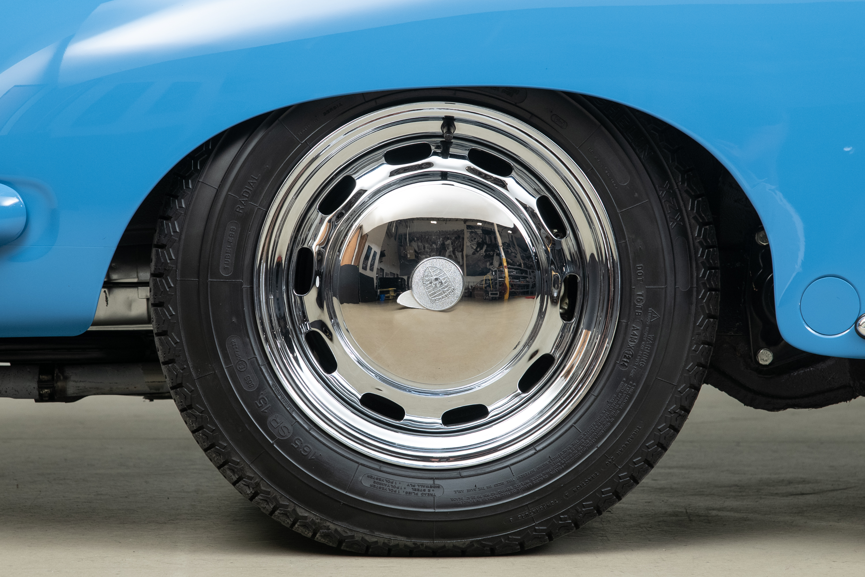 1964 Porsche 356C Cabriolet , SKY BLUE, VIN 160104, MILEAGE 1532