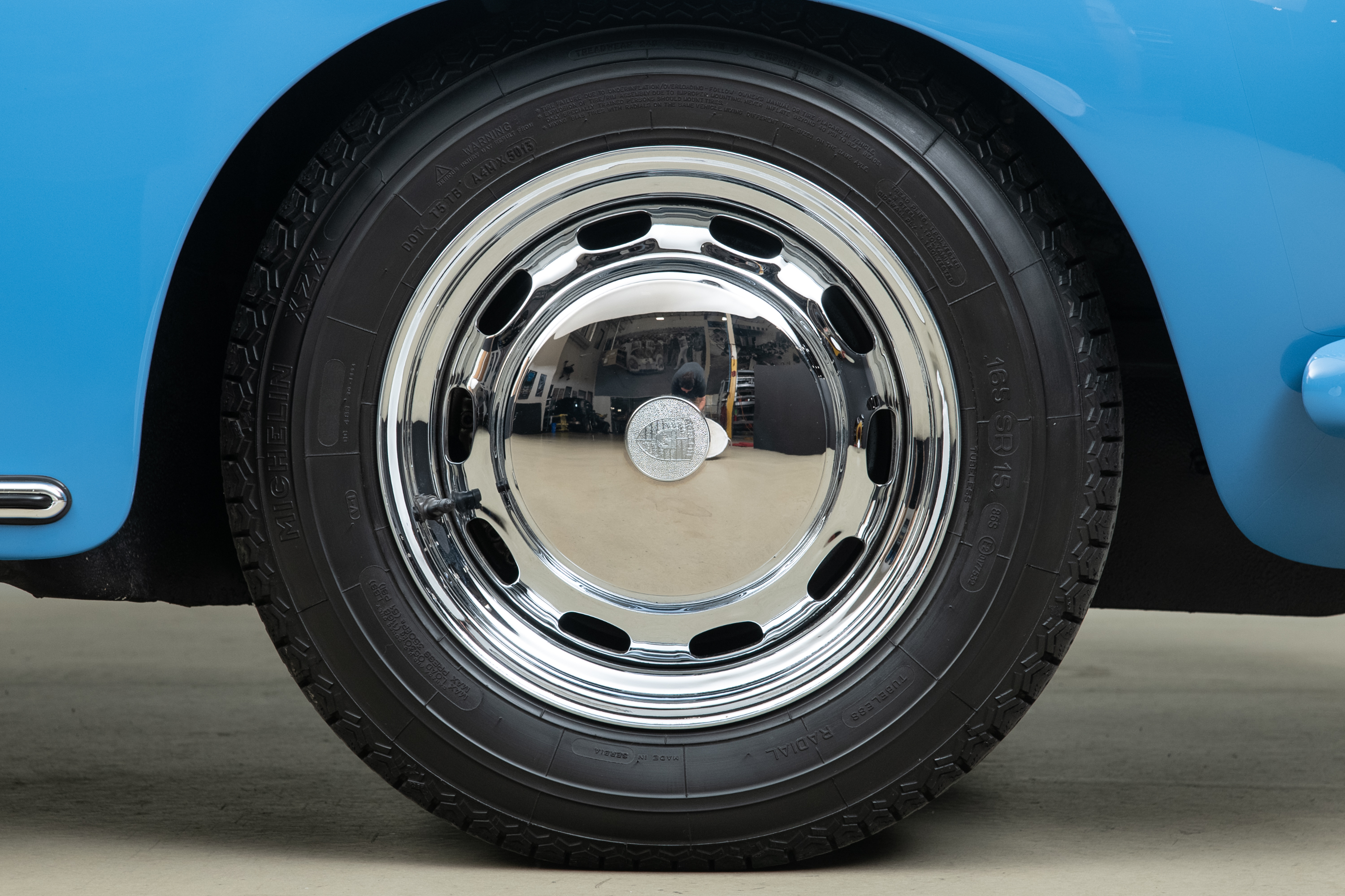1964 Porsche 356C Cabriolet , SKY BLUE, VIN 160104, MILEAGE 1532