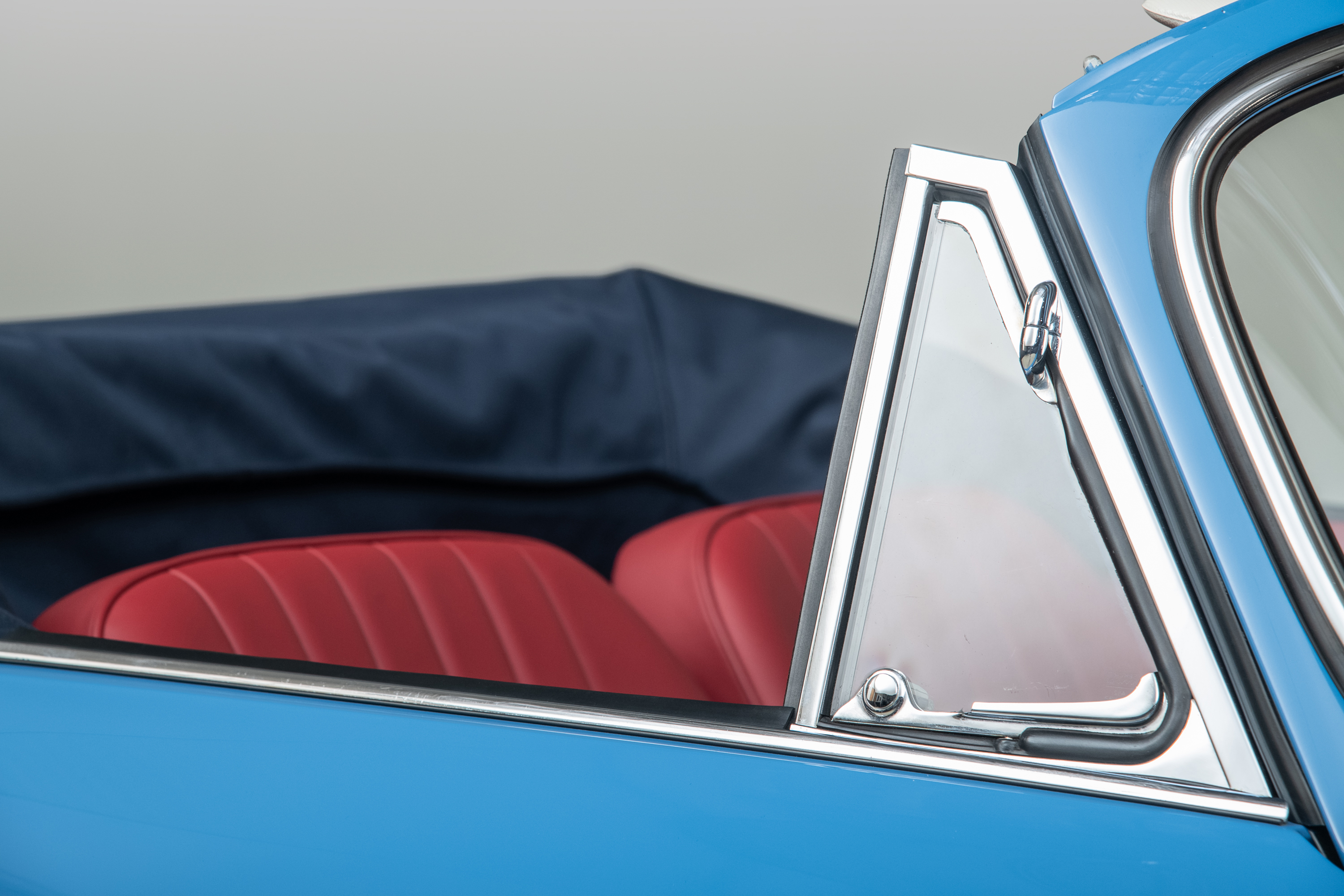 1964 Porsche 356C Cabriolet , SKY BLUE, VIN 160104, MILEAGE 1532