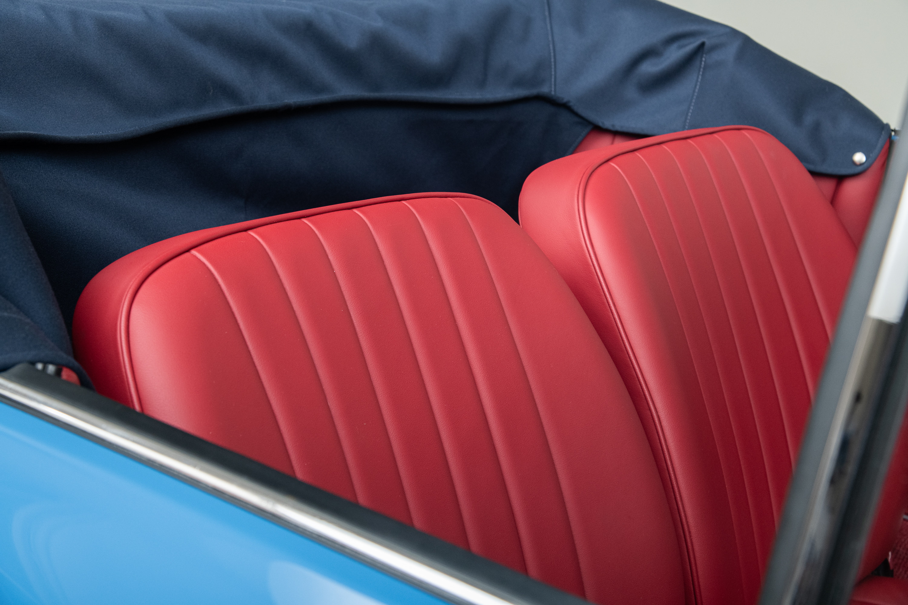 1964 Porsche 356C Cabriolet , SKY BLUE, VIN 160104, MILEAGE 1532