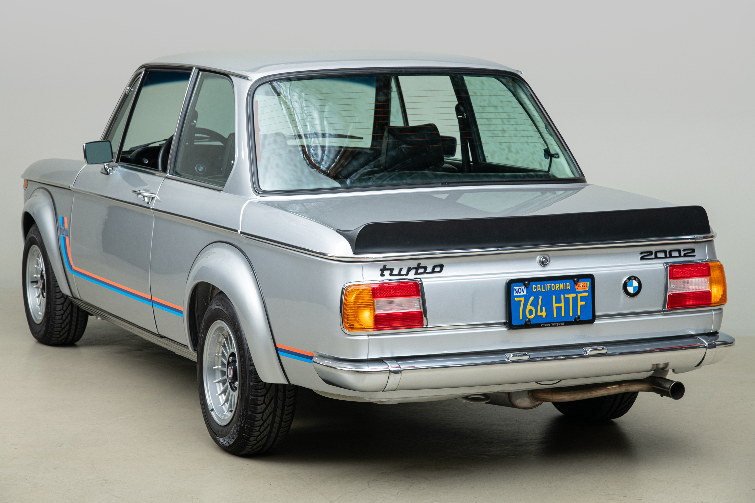 1974 BMW 2002 Turbo , POLARIS SILVER, VIN 4291203, MILEAGE 3879