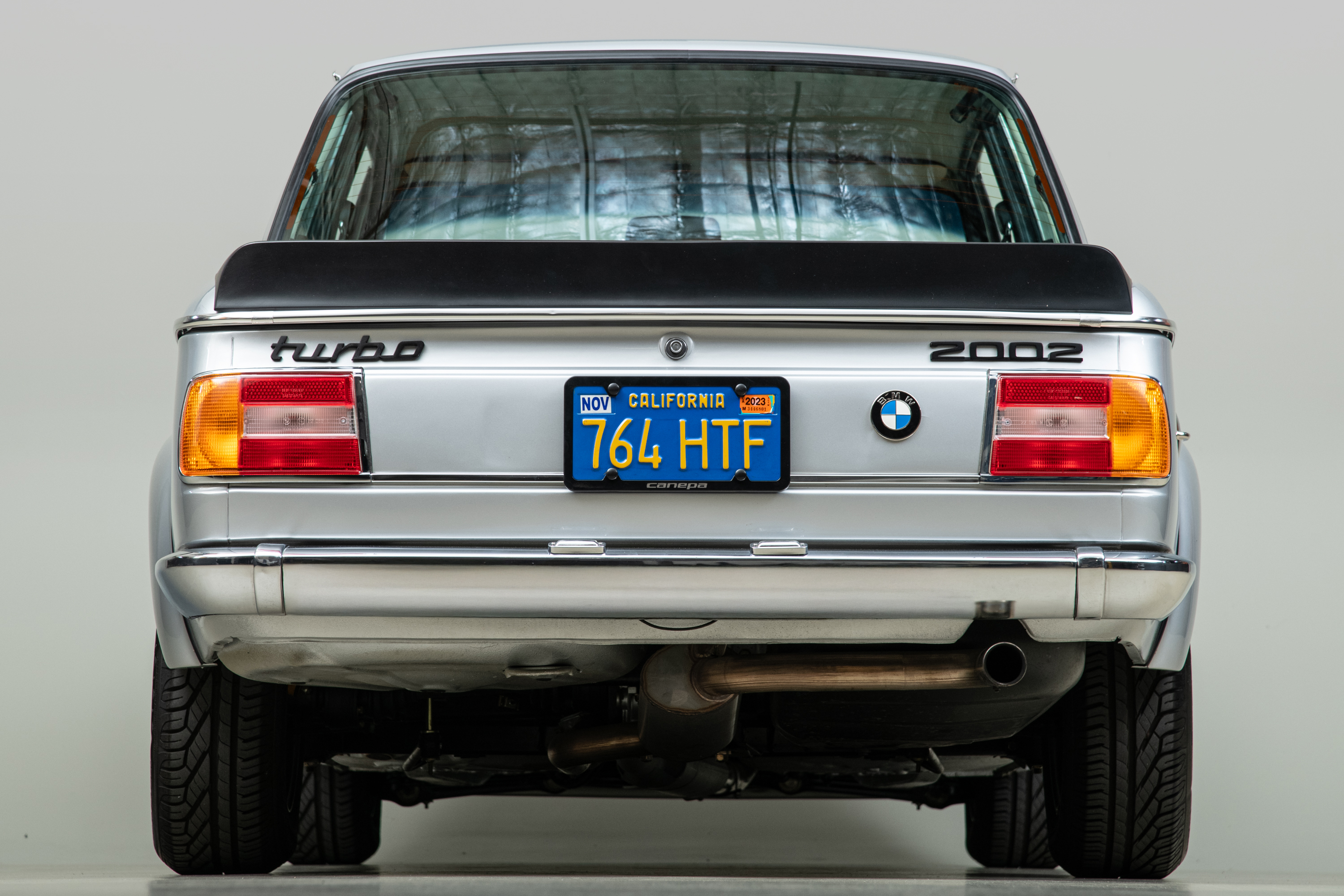 1974 BMW 2002 Turbo , POLARIS SILVER, VIN 4291203, MILEAGE 3879