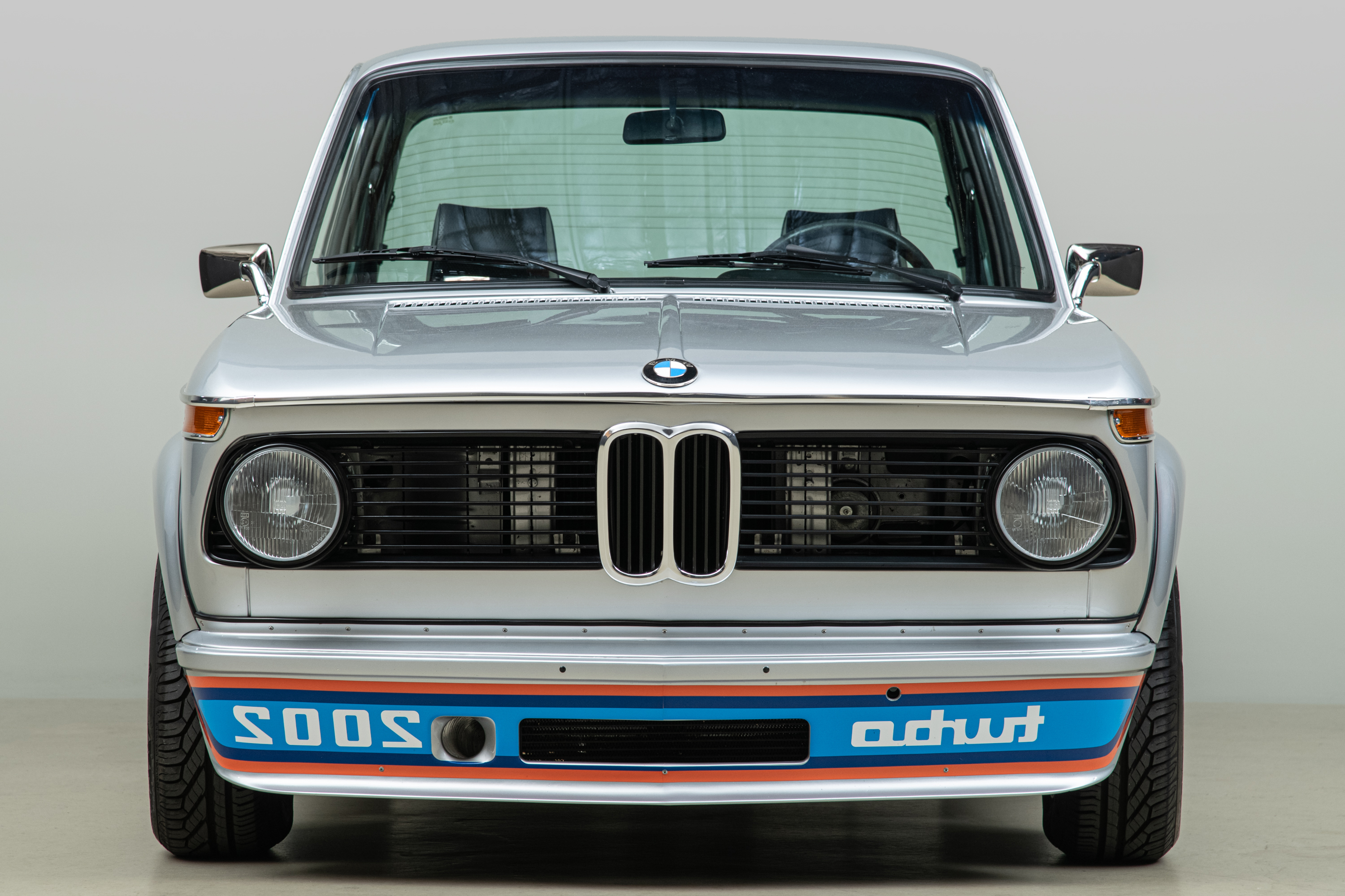 1974 BMW 2002 Turbo , POLARIS SILVER, VIN 4291203, MILEAGE 3879