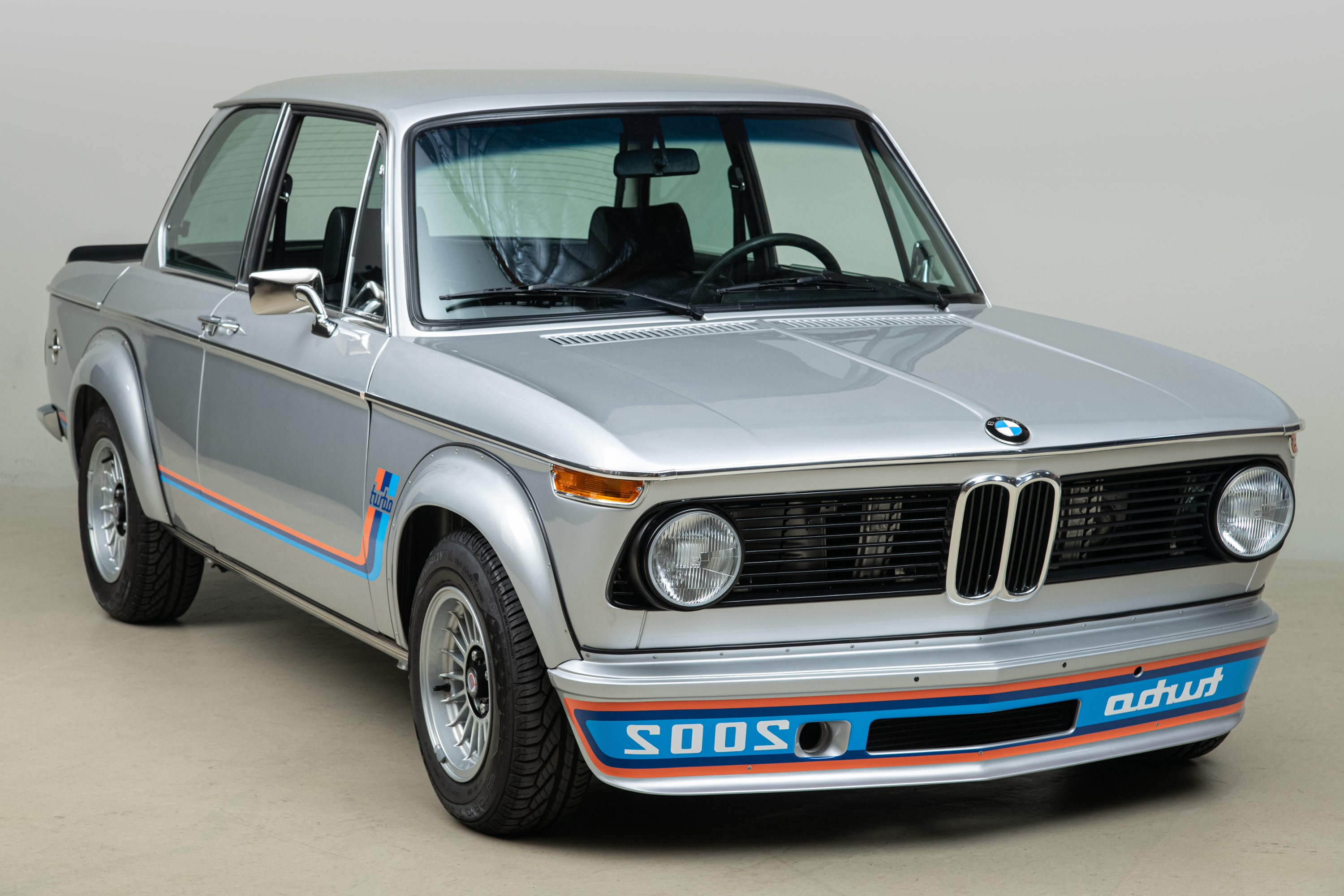 1974 BMW 2002 Turbo , POLARIS SILVER, VIN 4291203, MILEAGE 3879