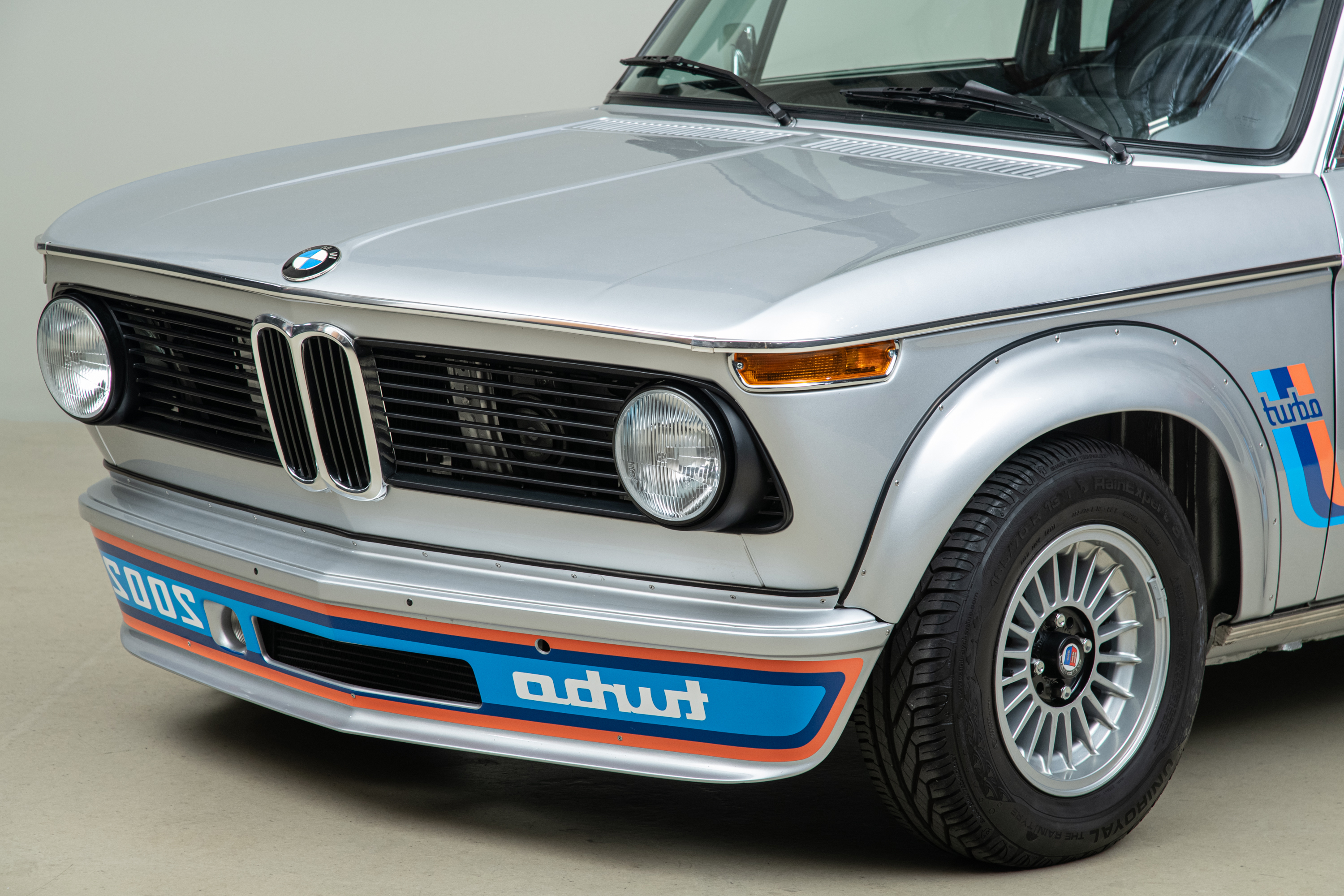 1974 BMW 2002 Turbo , POLARIS SILVER, VIN 4291203, MILEAGE 3879