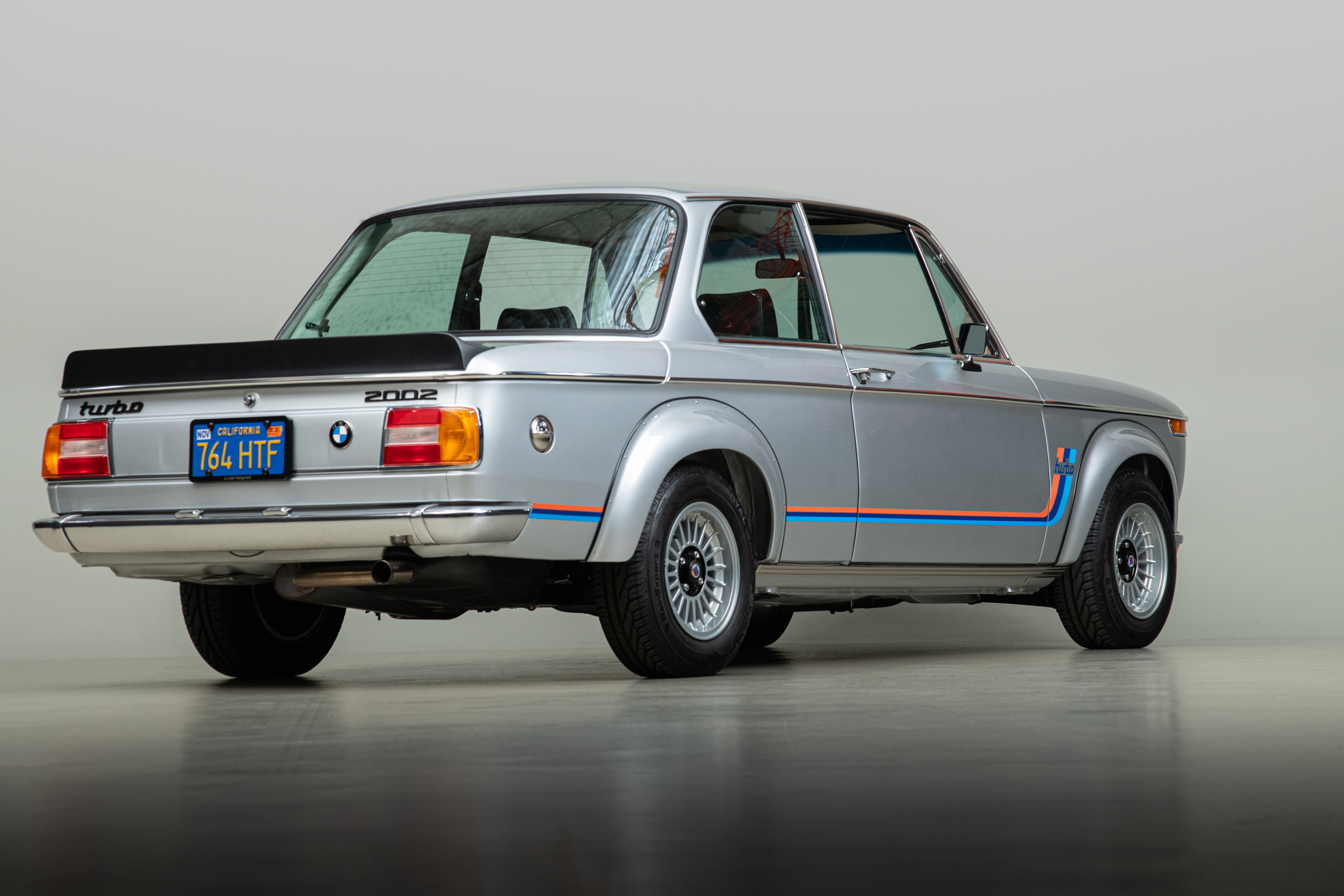 1974 BMW 2002 Turbo , POLARIS SILVER, VIN 4291203, MILEAGE 3879