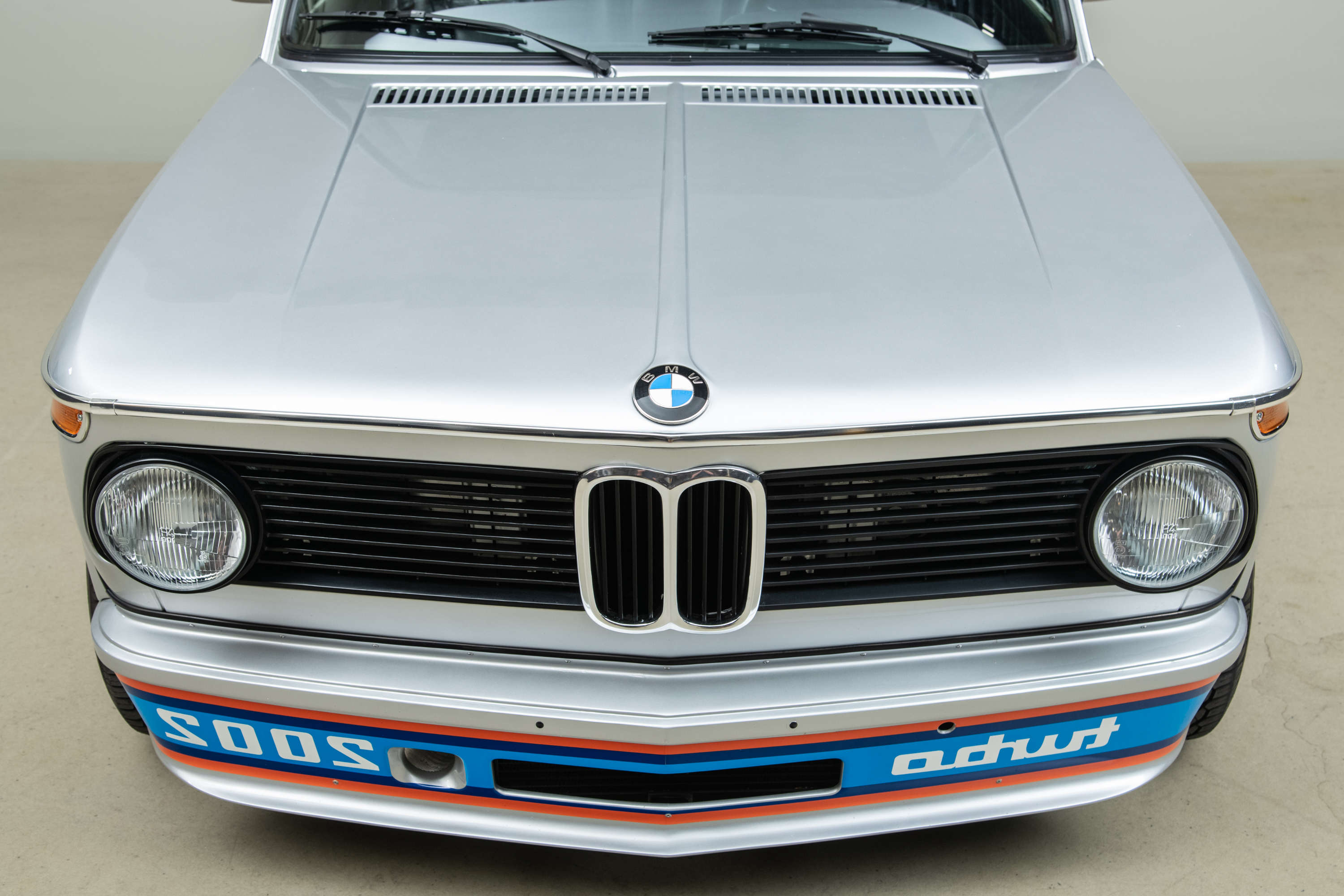 1974 BMW 2002 Turbo , POLARIS SILVER, VIN 4291203, MILEAGE 3879