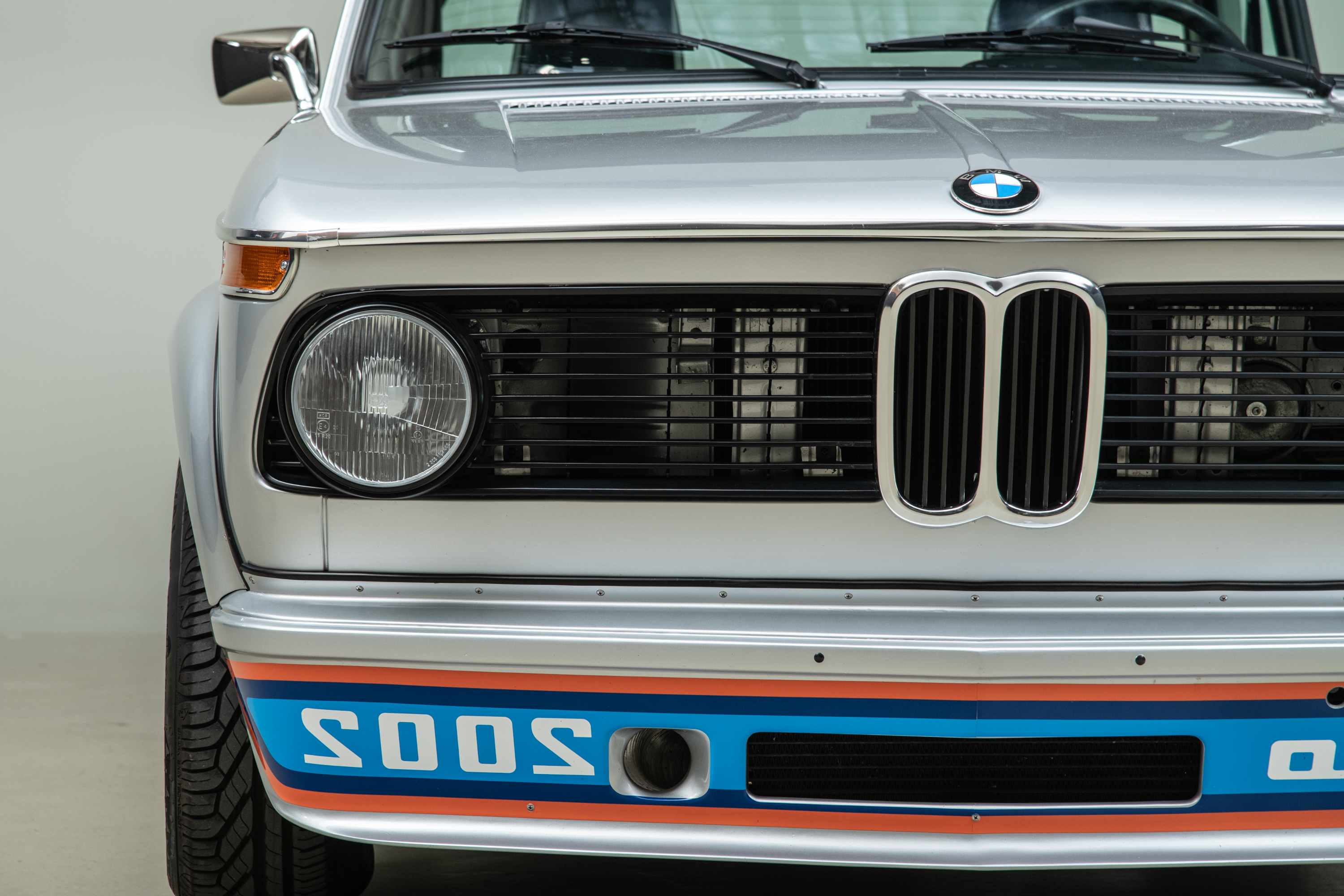 1974 BMW 2002 Turbo , POLARIS SILVER, VIN 4291203, MILEAGE 3879