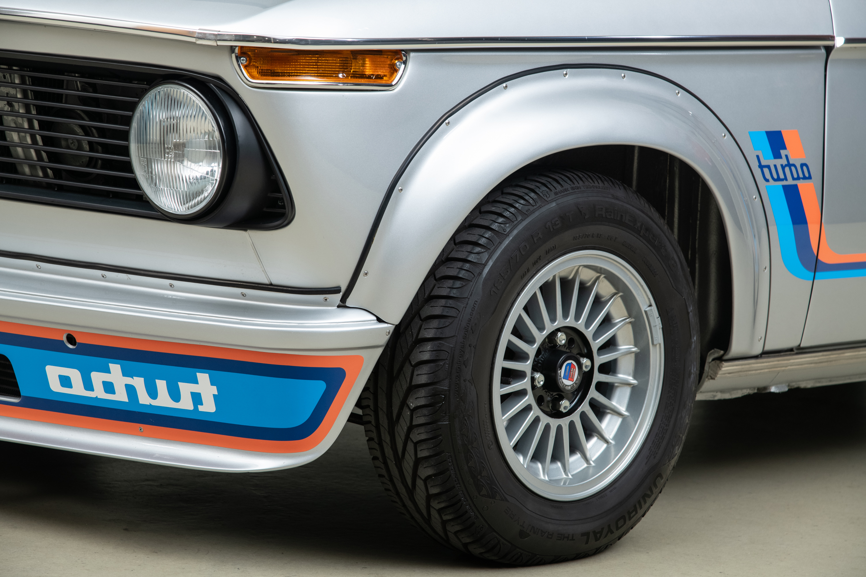 1974 BMW 2002 Turbo , POLARIS SILVER, VIN 4291203, MILEAGE 3879