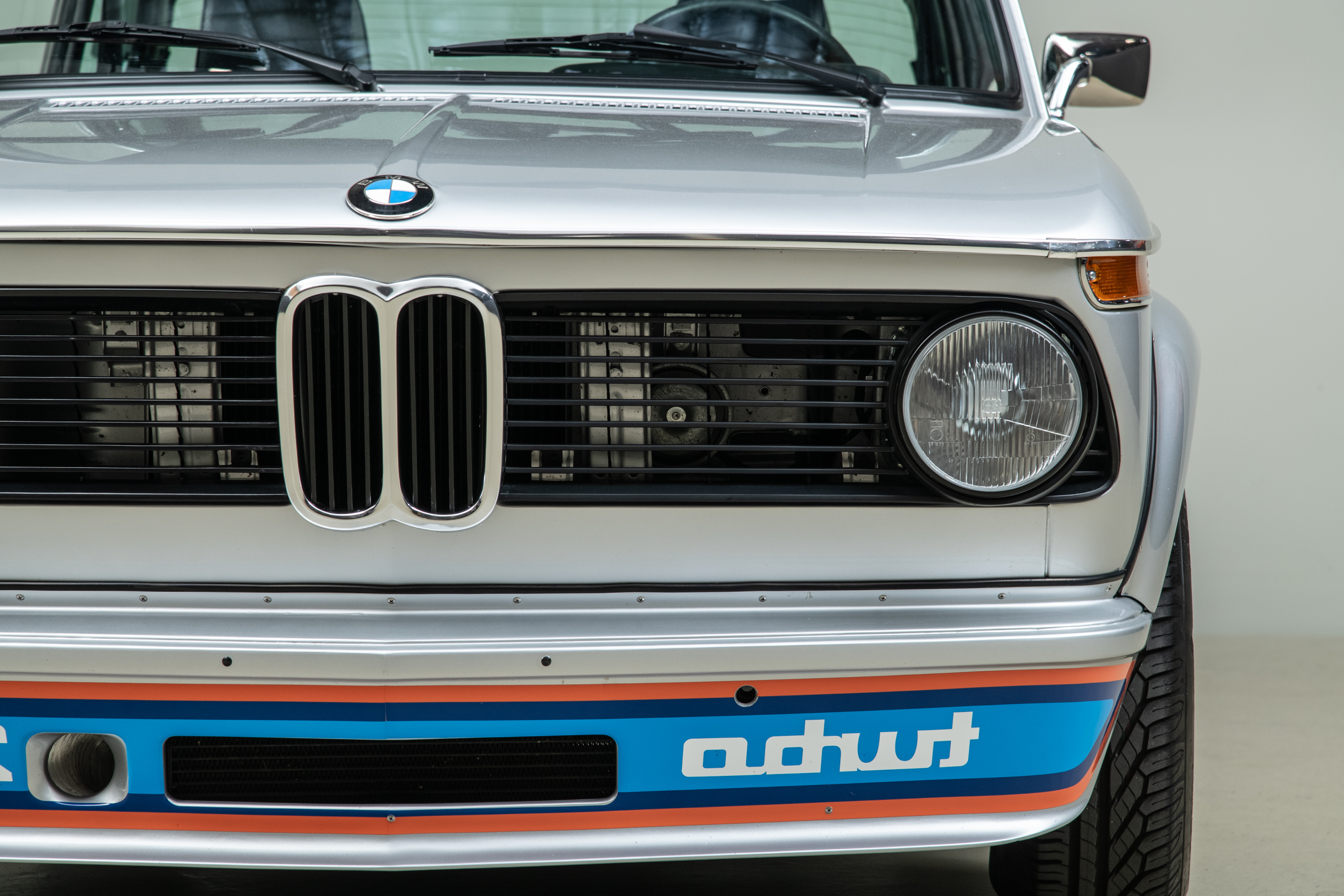 1974 BMW 2002 Turbo , POLARIS SILVER, VIN 4291203, MILEAGE 3879