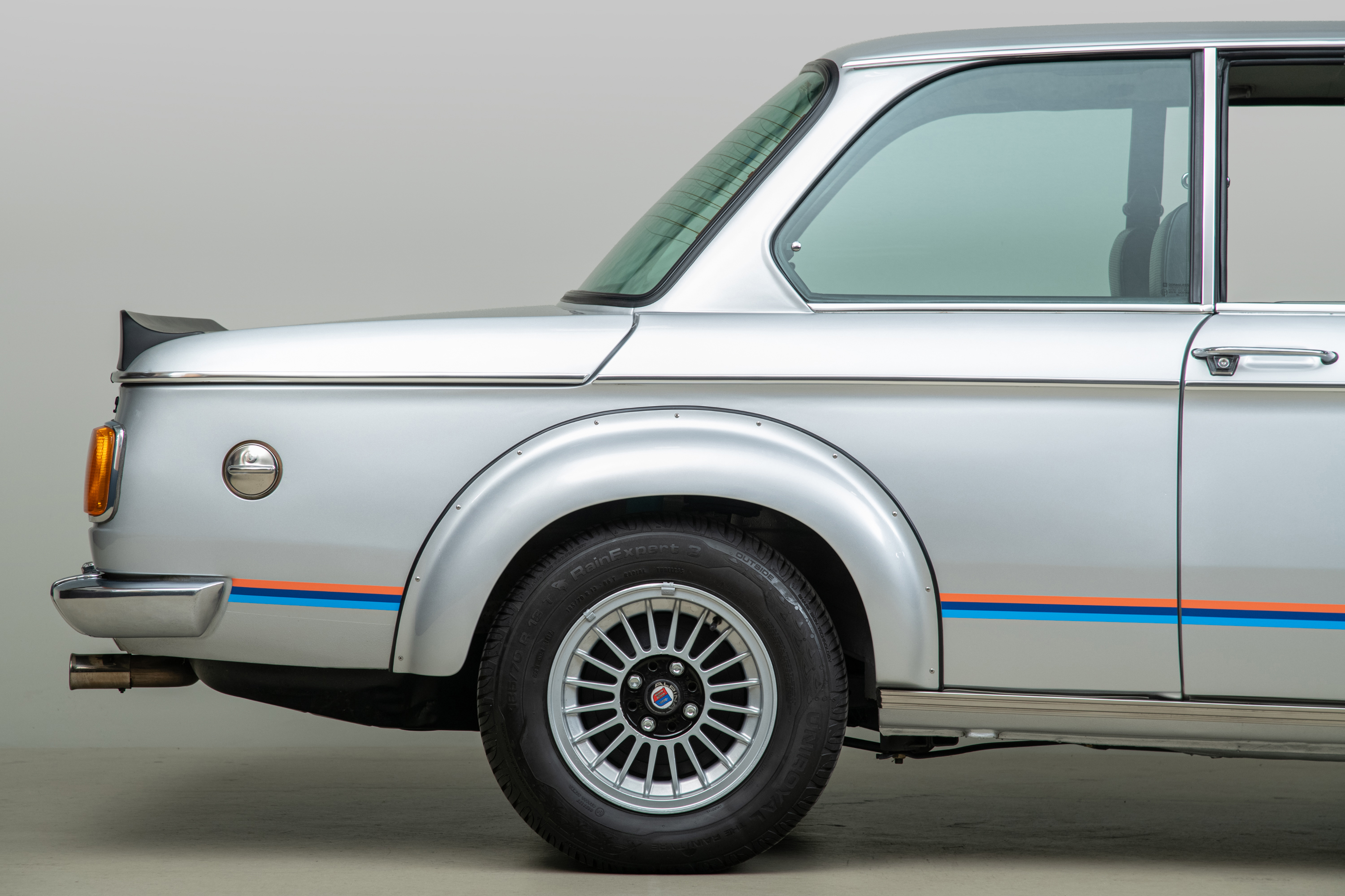 1974 BMW 2002 Turbo , POLARIS SILVER, VIN 4291203, MILEAGE 3879