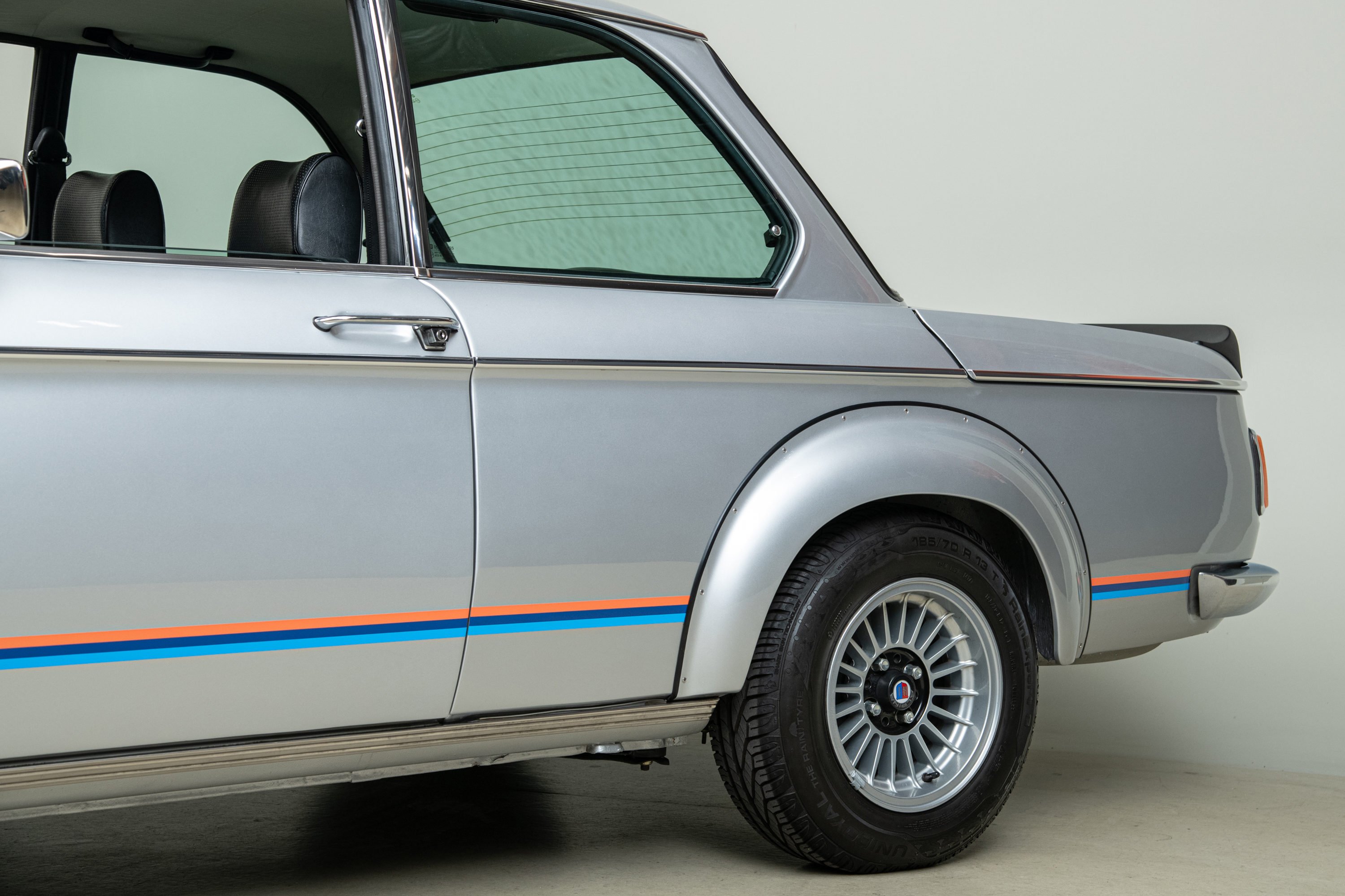1974 BMW 2002 Turbo , POLARIS SILVER, VIN 4291203, MILEAGE 3879