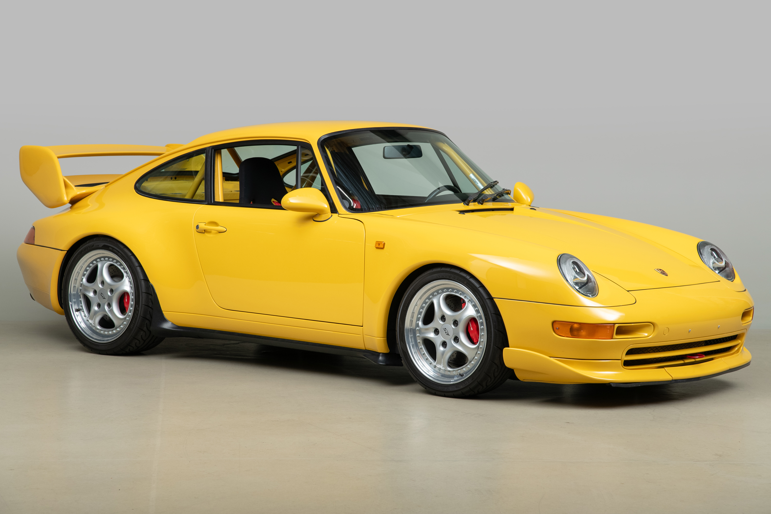1995 Porsche 911 Carrera RS 3.8 Clubsport, SPEED YELLOW, VIN WP0ZZZ99ZSS390260, MILEAGE 19616
