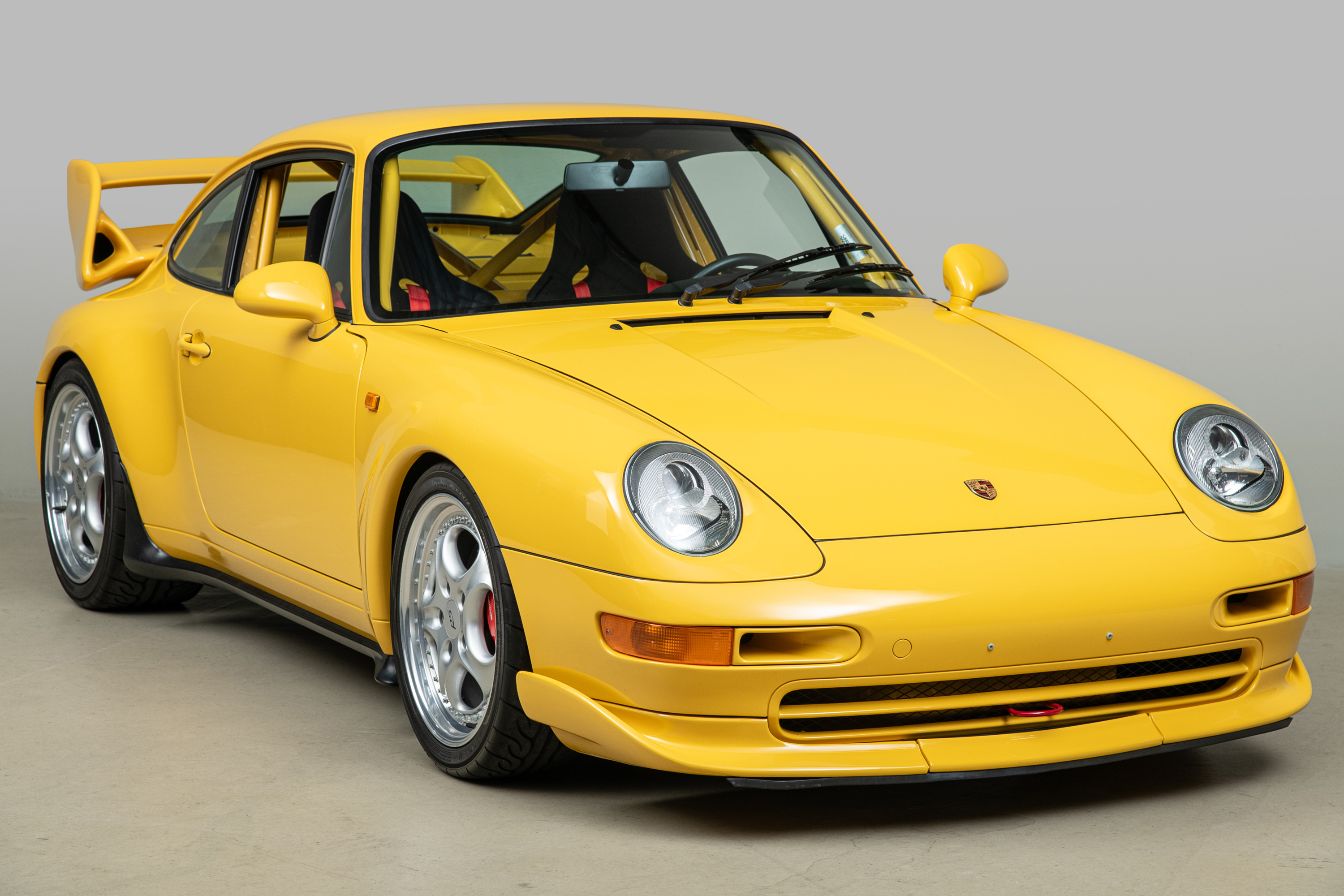 1995 Porsche 911 Carrera RS 3.8 Clubsport, SPEED YELLOW, VIN WP0ZZZ99ZSS390260, MILEAGE 19616