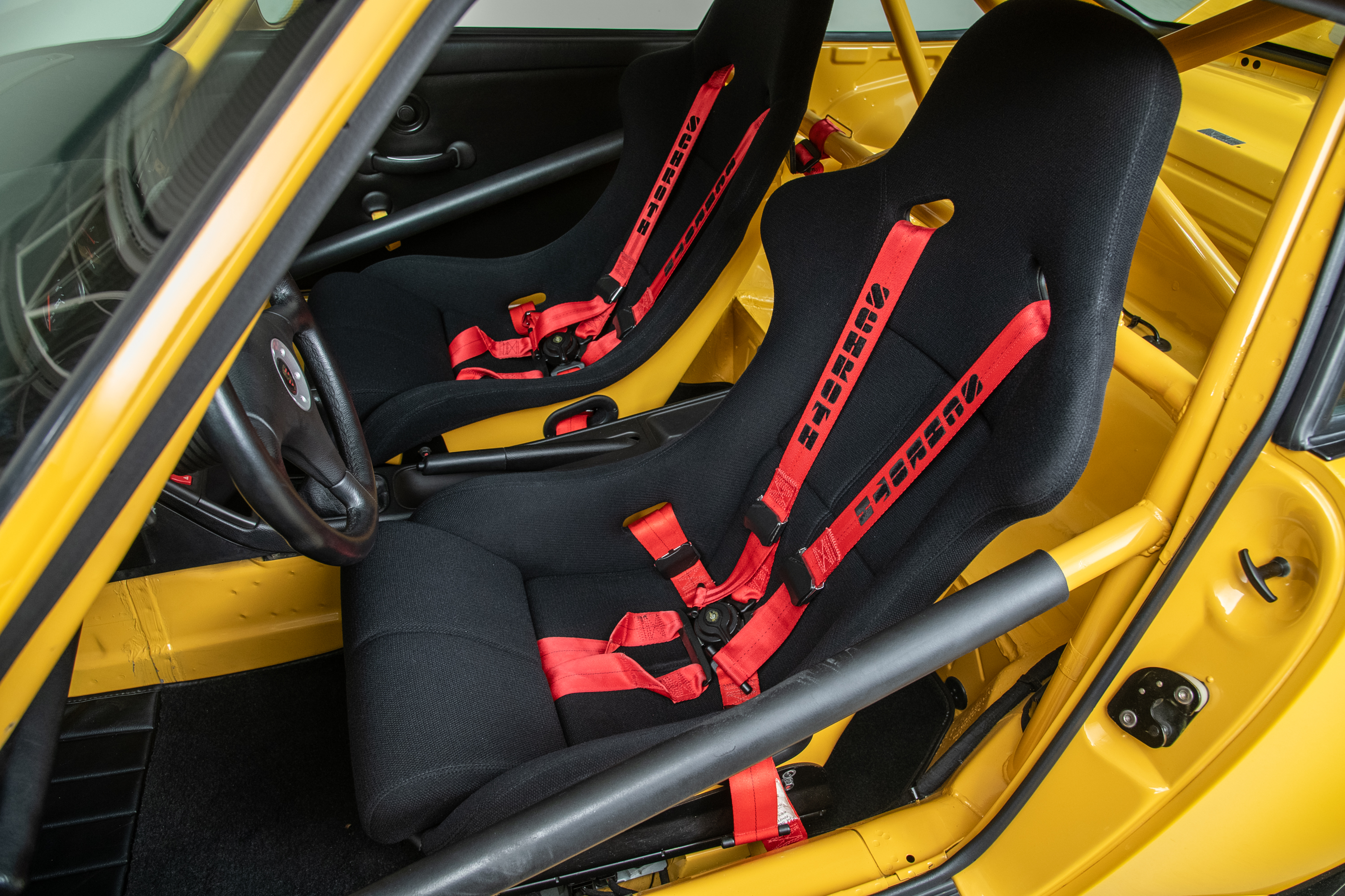 1995 Porsche 911 Carrera RS 3.8 Clubsport, SPEED YELLOW, VIN WP0ZZZ99ZSS390260, MILEAGE 19616