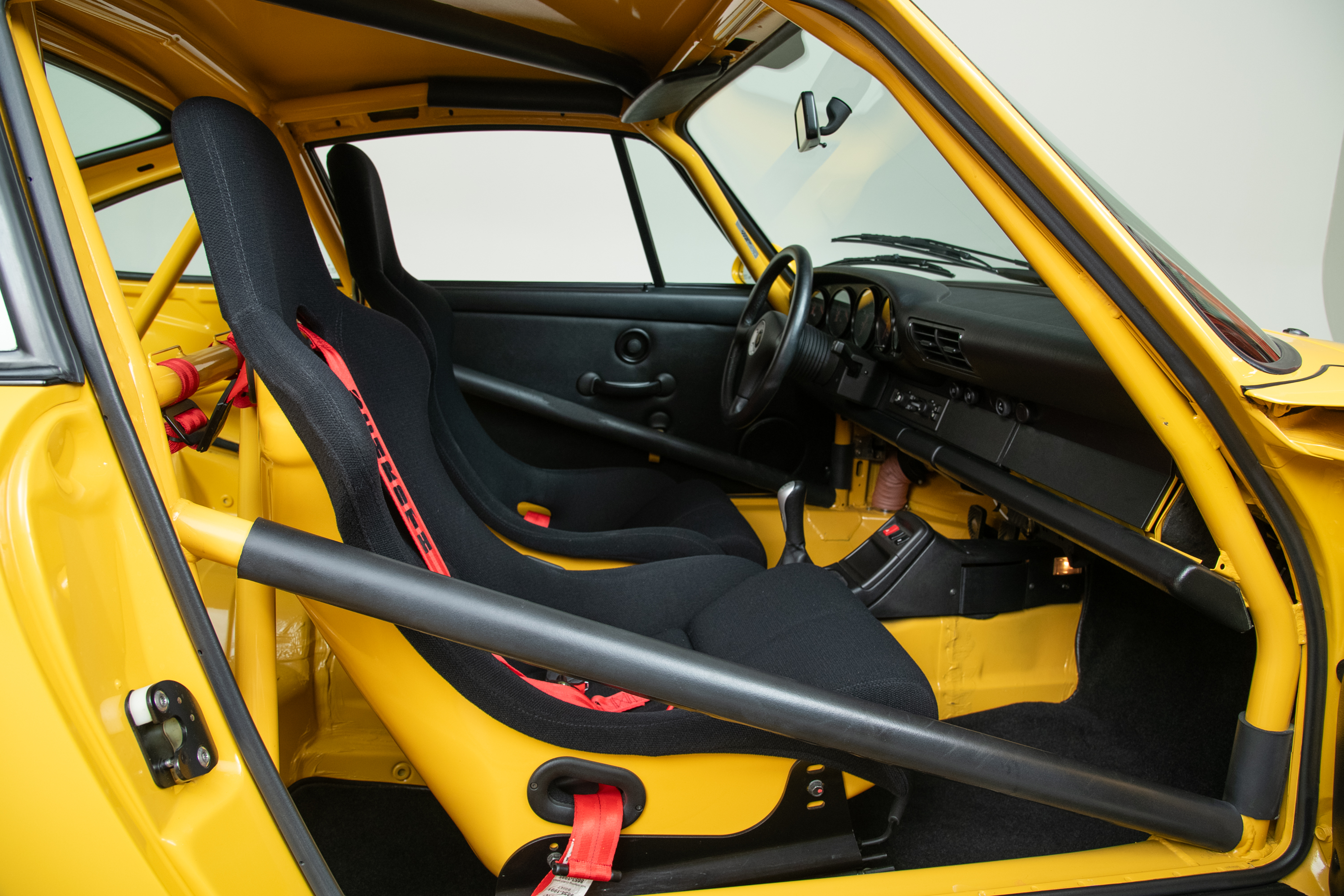 1995 Porsche 911 Carrera RS 3.8 Clubsport, SPEED YELLOW, VIN WP0ZZZ99ZSS390260, MILEAGE 19616