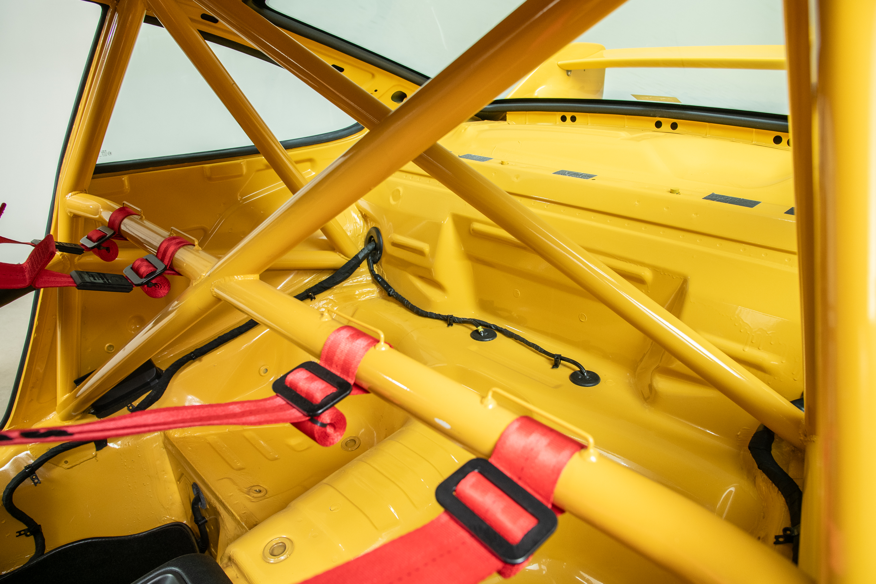1995 Porsche 911 Carrera RS 3.8 Clubsport, SPEED YELLOW, VIN WP0ZZZ99ZSS390260, MILEAGE 19616