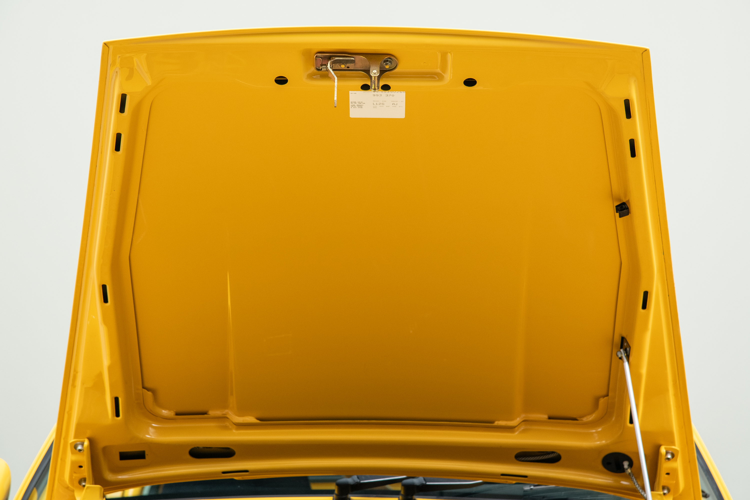 1995 Porsche 911 Carrera RS 3.8 Clubsport, SPEED YELLOW, VIN WP0ZZZ99ZSS390260, MILEAGE 19616