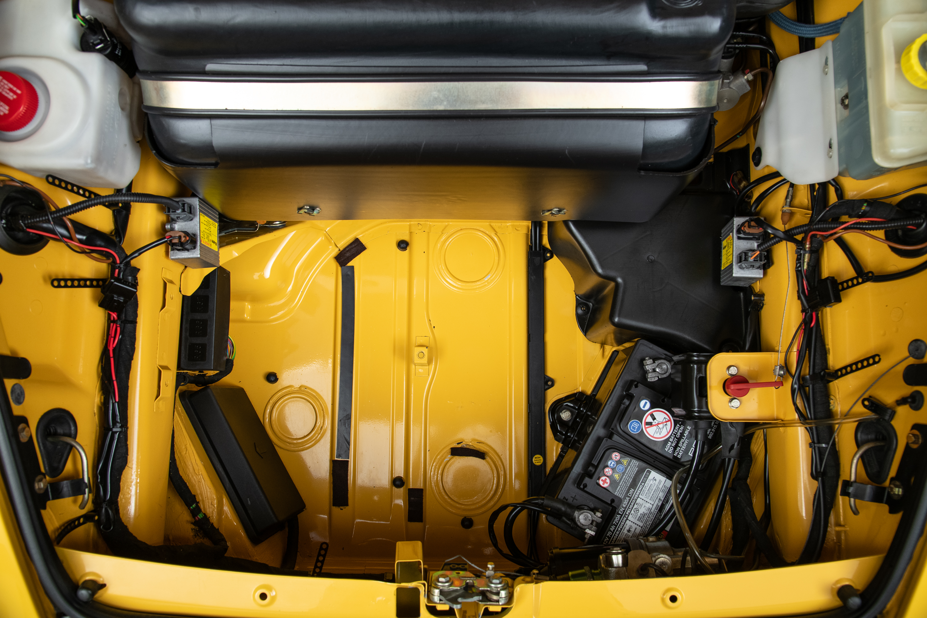 1995 Porsche 911 Carrera RS 3.8 Clubsport, SPEED YELLOW, VIN WP0ZZZ99ZSS390260, MILEAGE 19616
