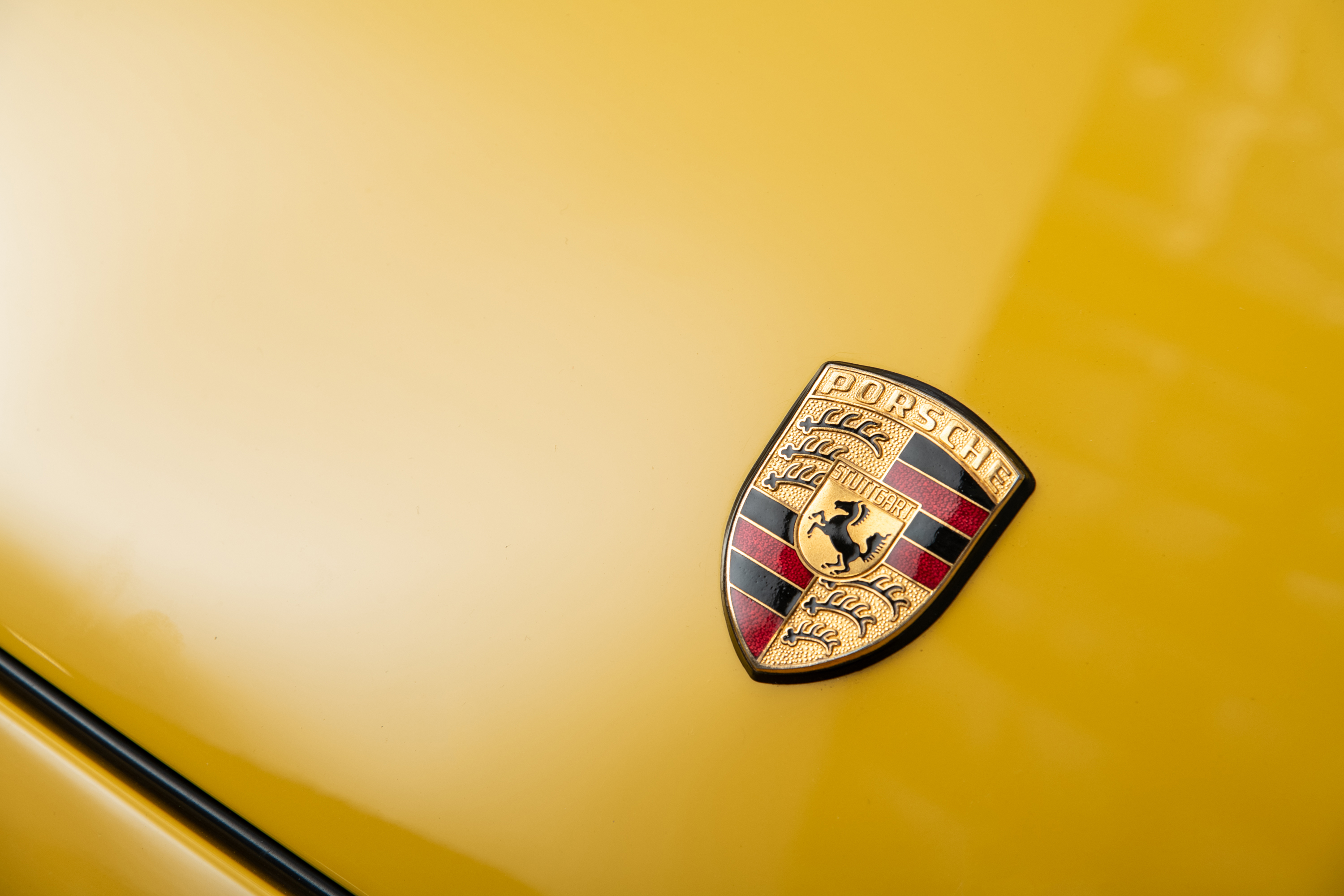 1995 Porsche 911 Carrera RS 3.8 Clubsport, SPEED YELLOW, VIN WP0ZZZ99ZSS390260, MILEAGE 19616