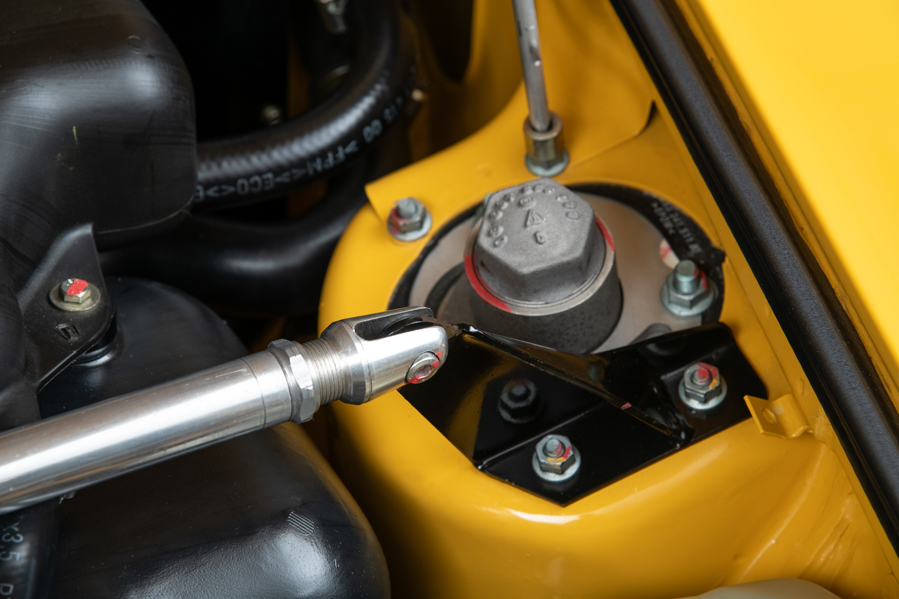 1995 Porsche 911 Carrera RS 3.8 Clubsport, SPEED YELLOW, VIN WP0ZZZ99ZSS390260, MILEAGE 19616