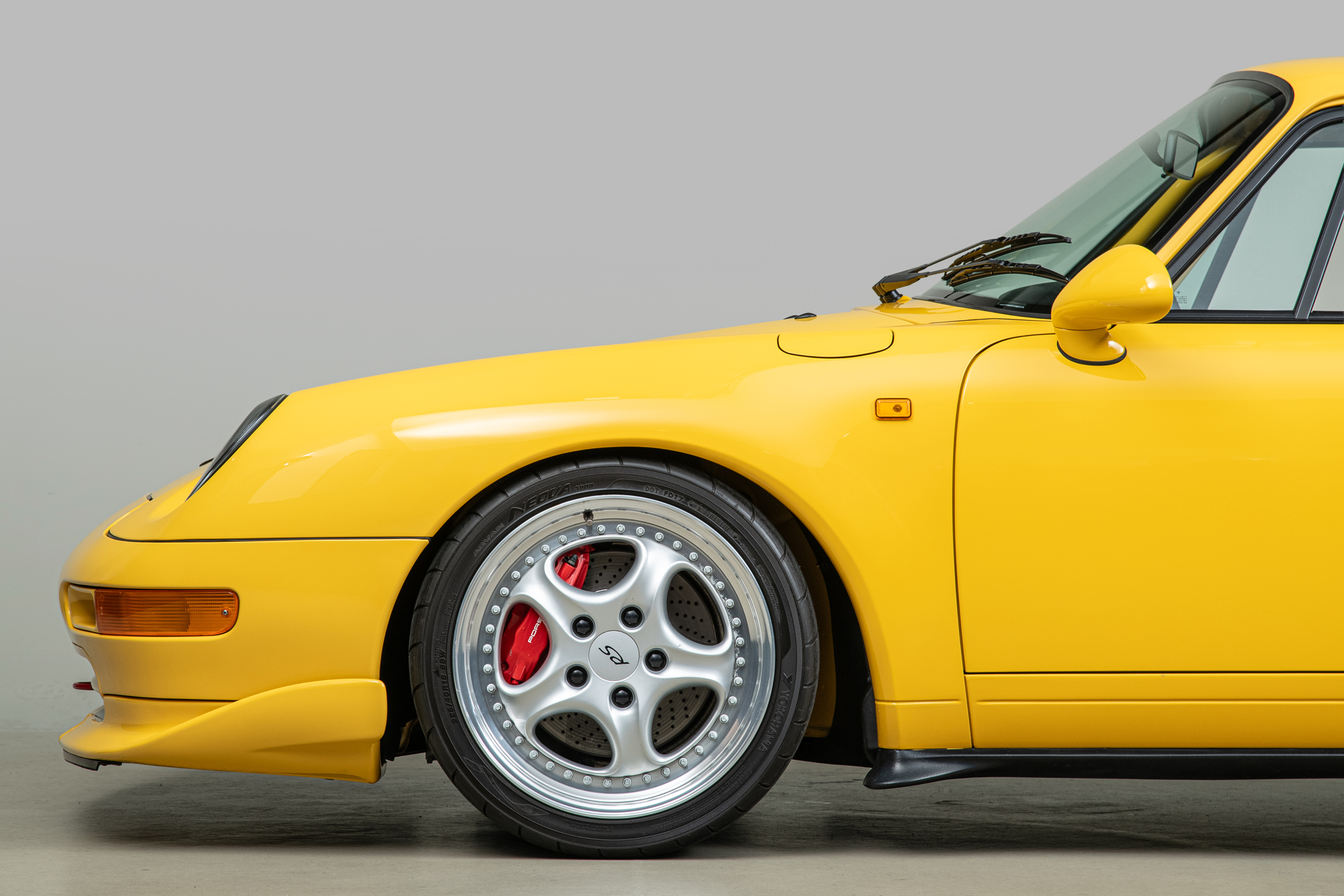 1995 Porsche 911 Carrera RS 3.8 Clubsport, SPEED YELLOW, VIN WP0ZZZ99ZSS390260, MILEAGE 19616