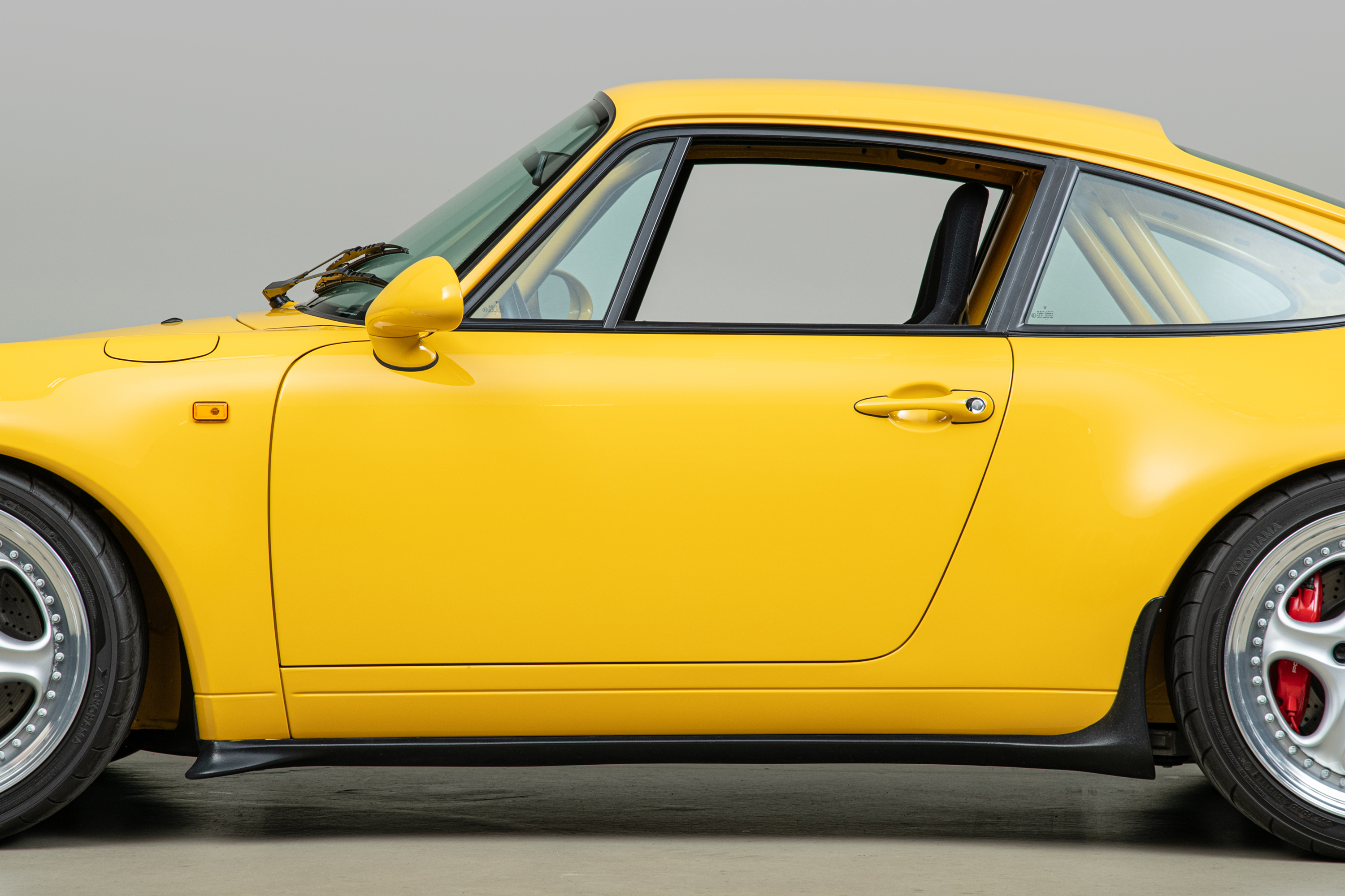 1995 Porsche 911 Carrera RS 3.8 Clubsport, SPEED YELLOW, VIN WP0ZZZ99ZSS390260, MILEAGE 19616
