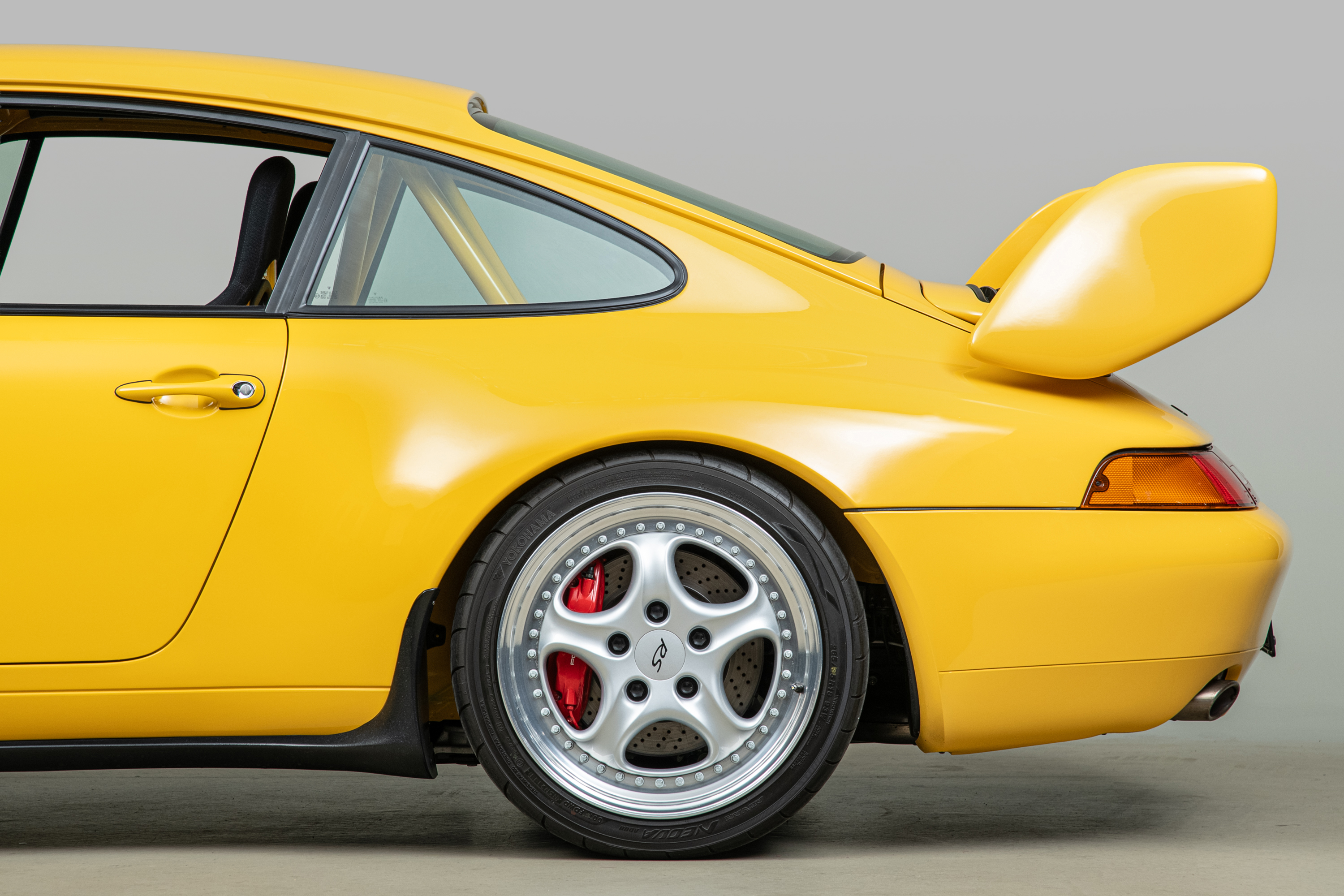 1995 Porsche 911 Carrera RS 3.8 Clubsport, SPEED YELLOW, VIN WP0ZZZ99ZSS390260, MILEAGE 19616