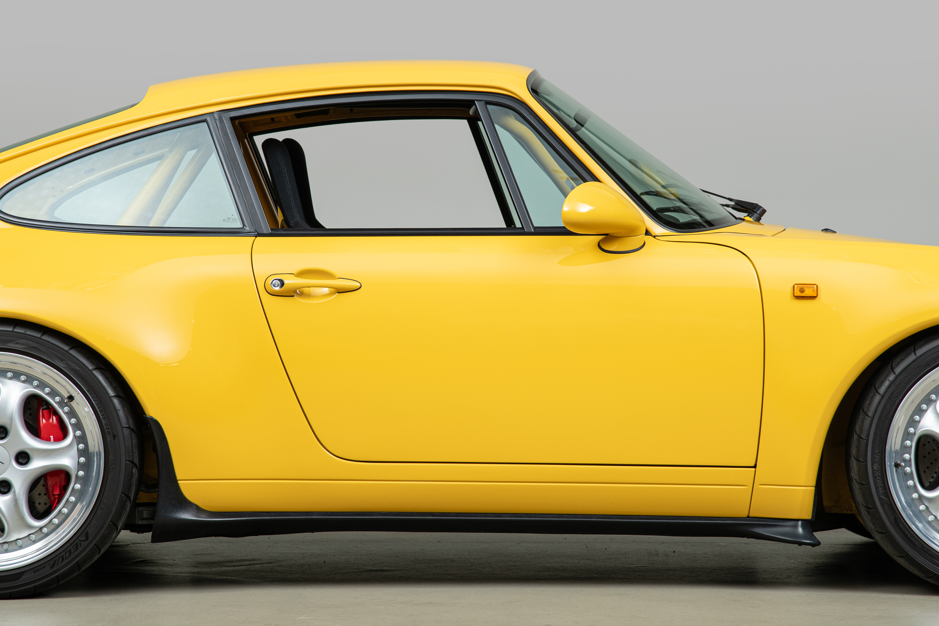 1995 Porsche 911 Carrera RS 3.8 Clubsport, SPEED YELLOW, VIN WP0ZZZ99ZSS390260, MILEAGE 19616
