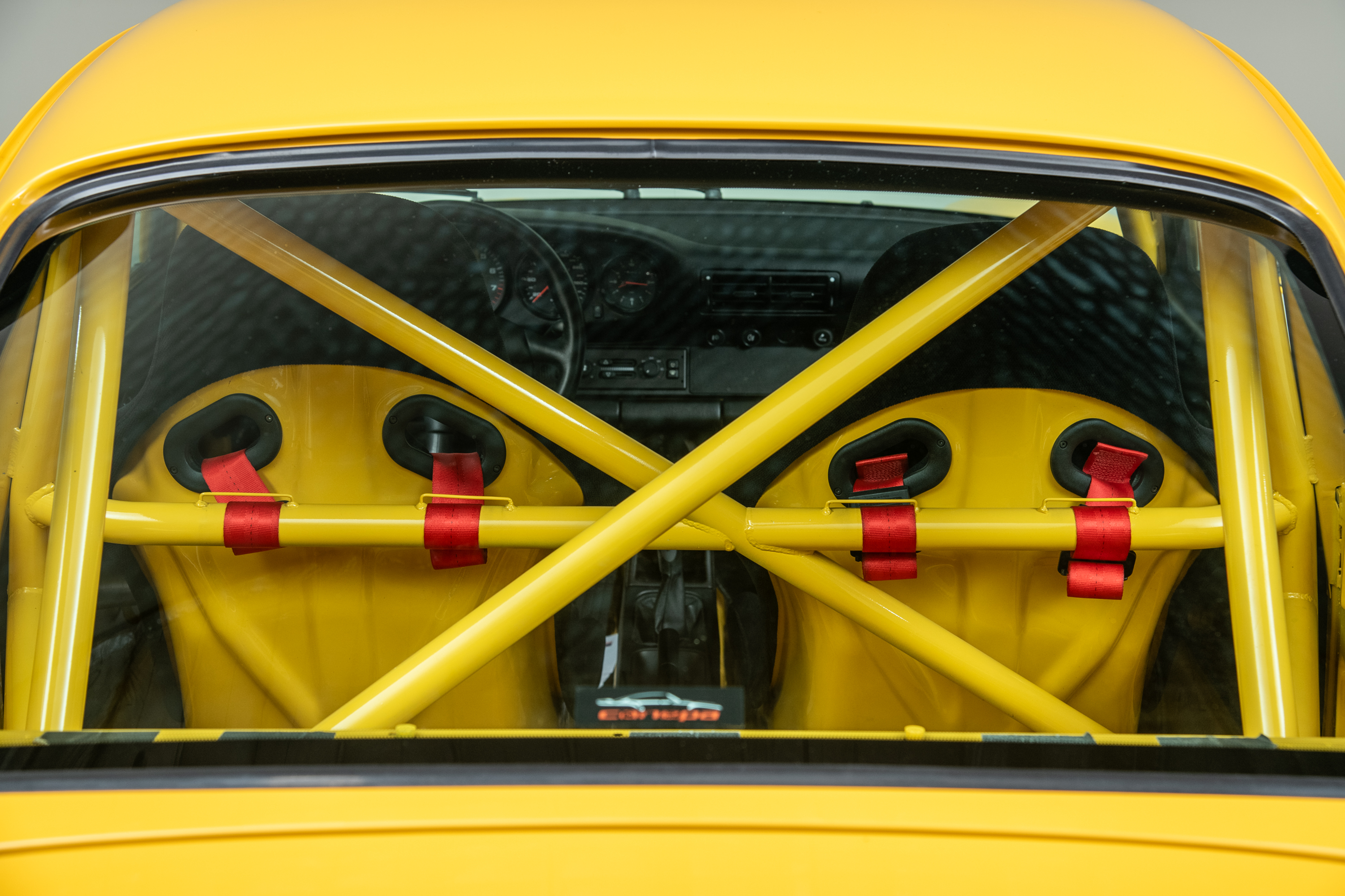 1995 Porsche 911 Carrera RS 3.8 Clubsport, SPEED YELLOW, VIN WP0ZZZ99ZSS390260, MILEAGE 19616